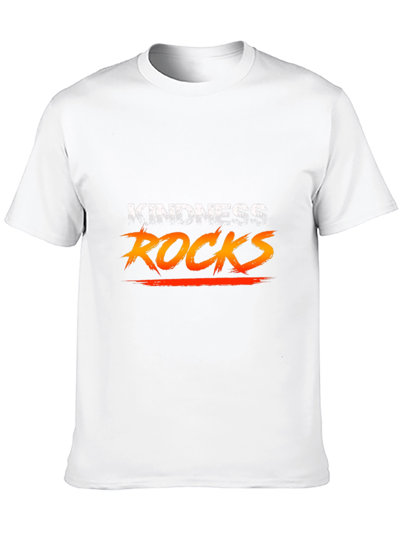 Kindness Rocks Graphic Tee - Black Casual T-Shirt