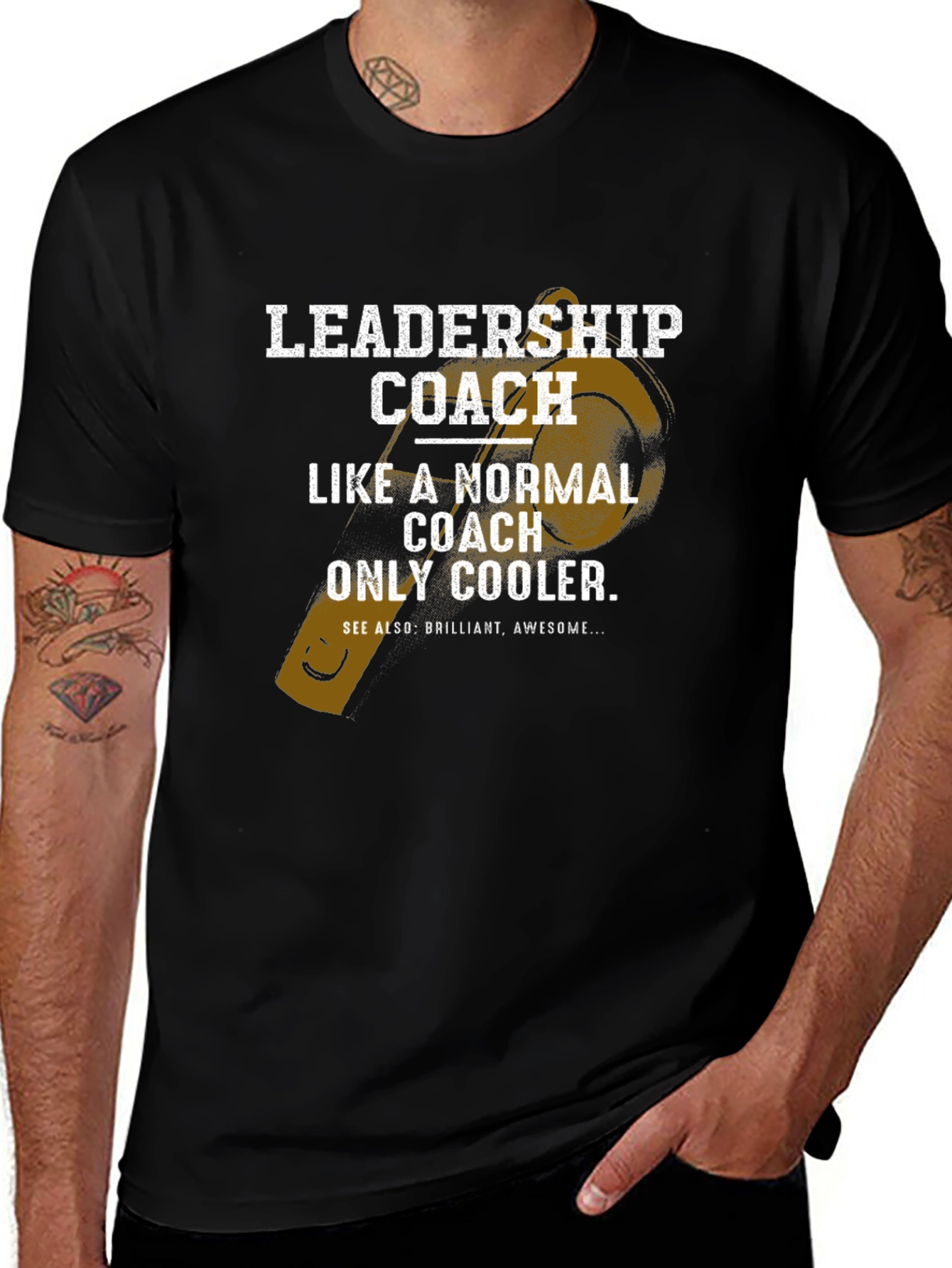 Leadership Coach T-Shirt - Cool and Awesome Gift