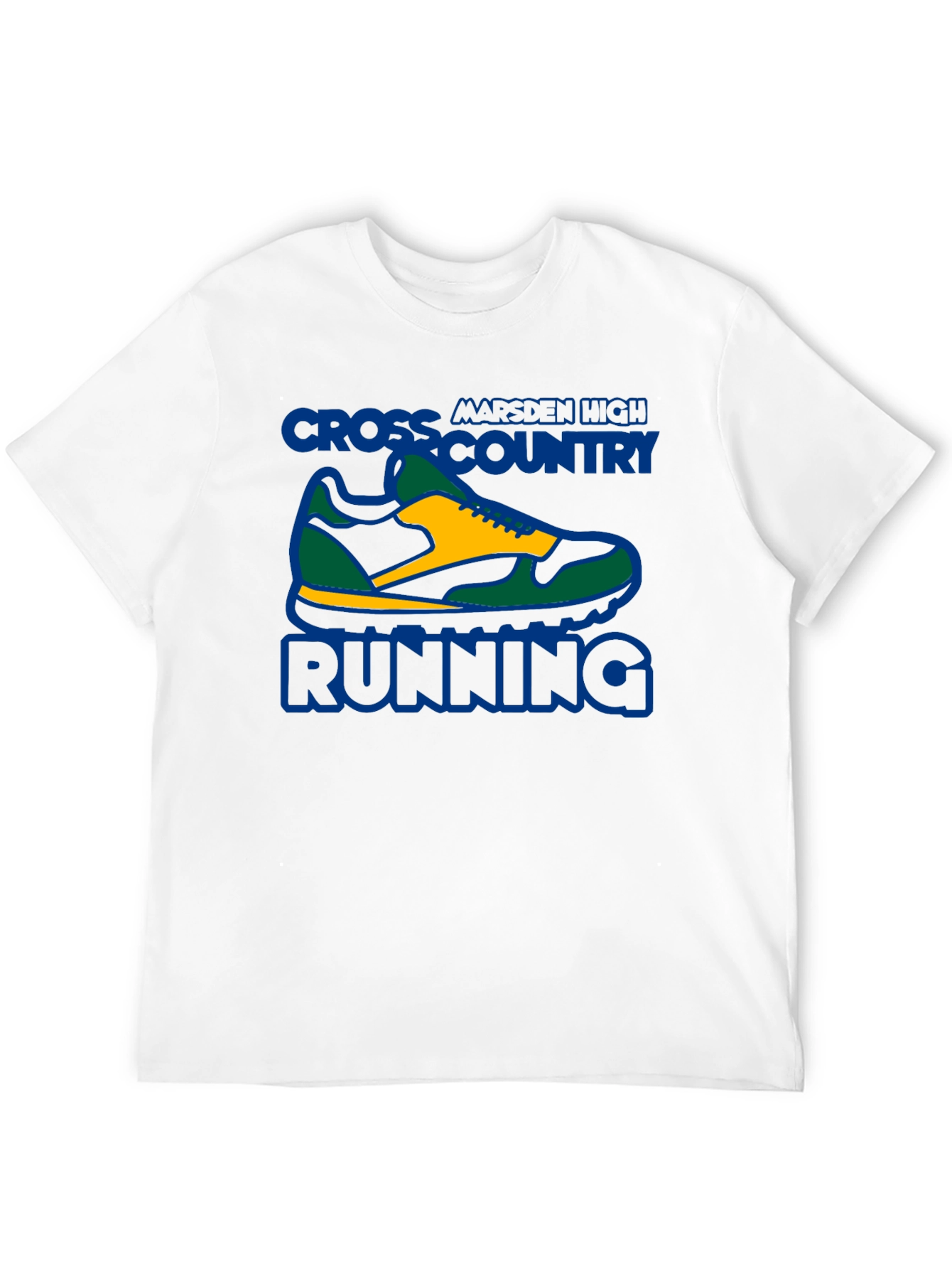 Cross Country Running Shoe T-Shirt