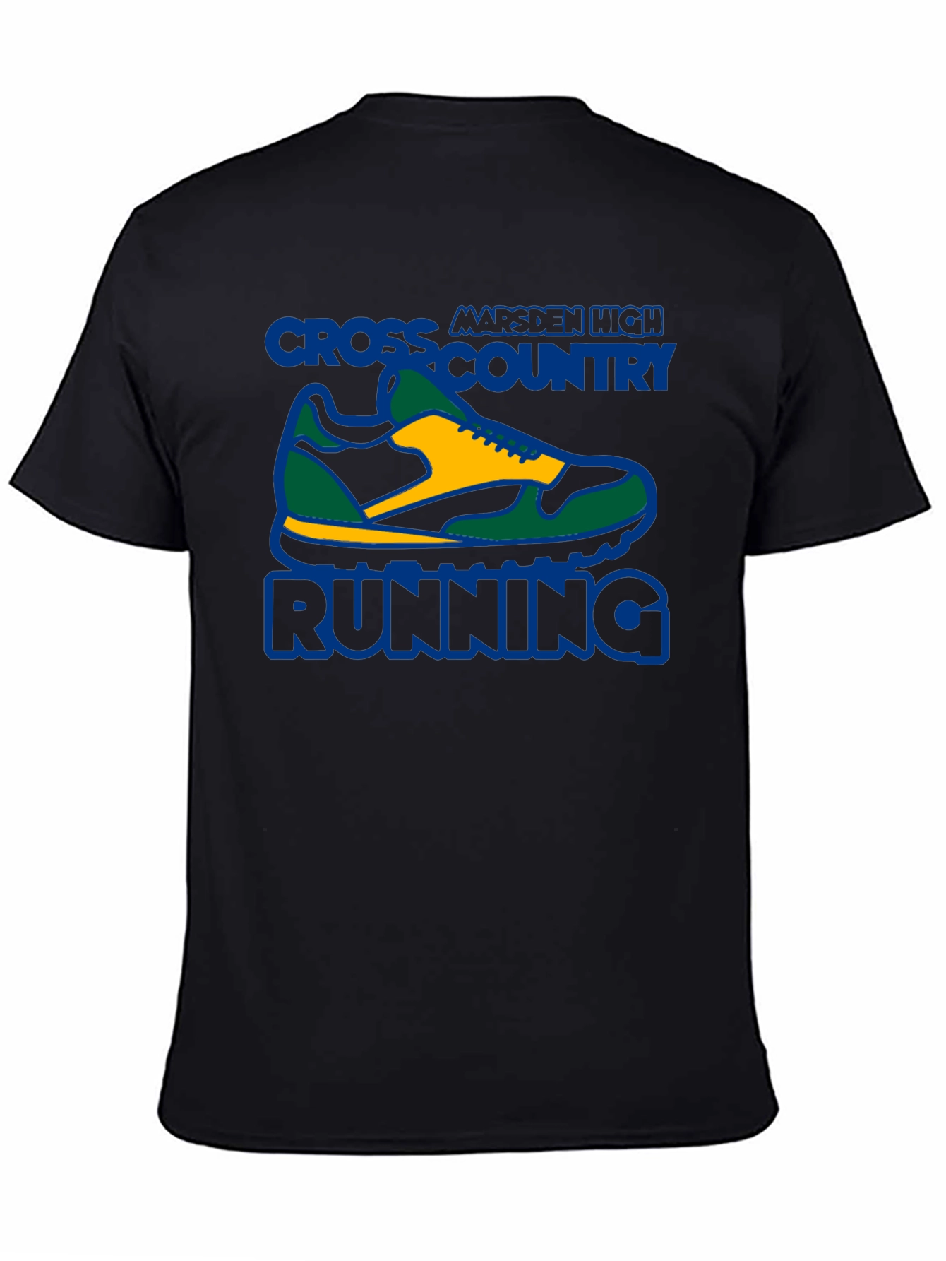 Cross Country Running Shoe T-Shirt