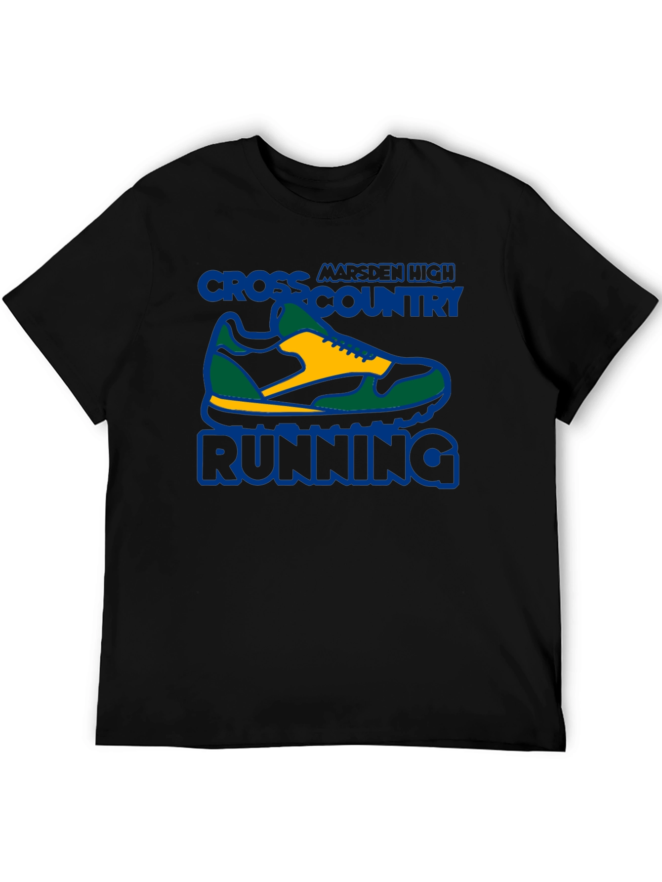 Cross Country Running Shoe T-Shirt