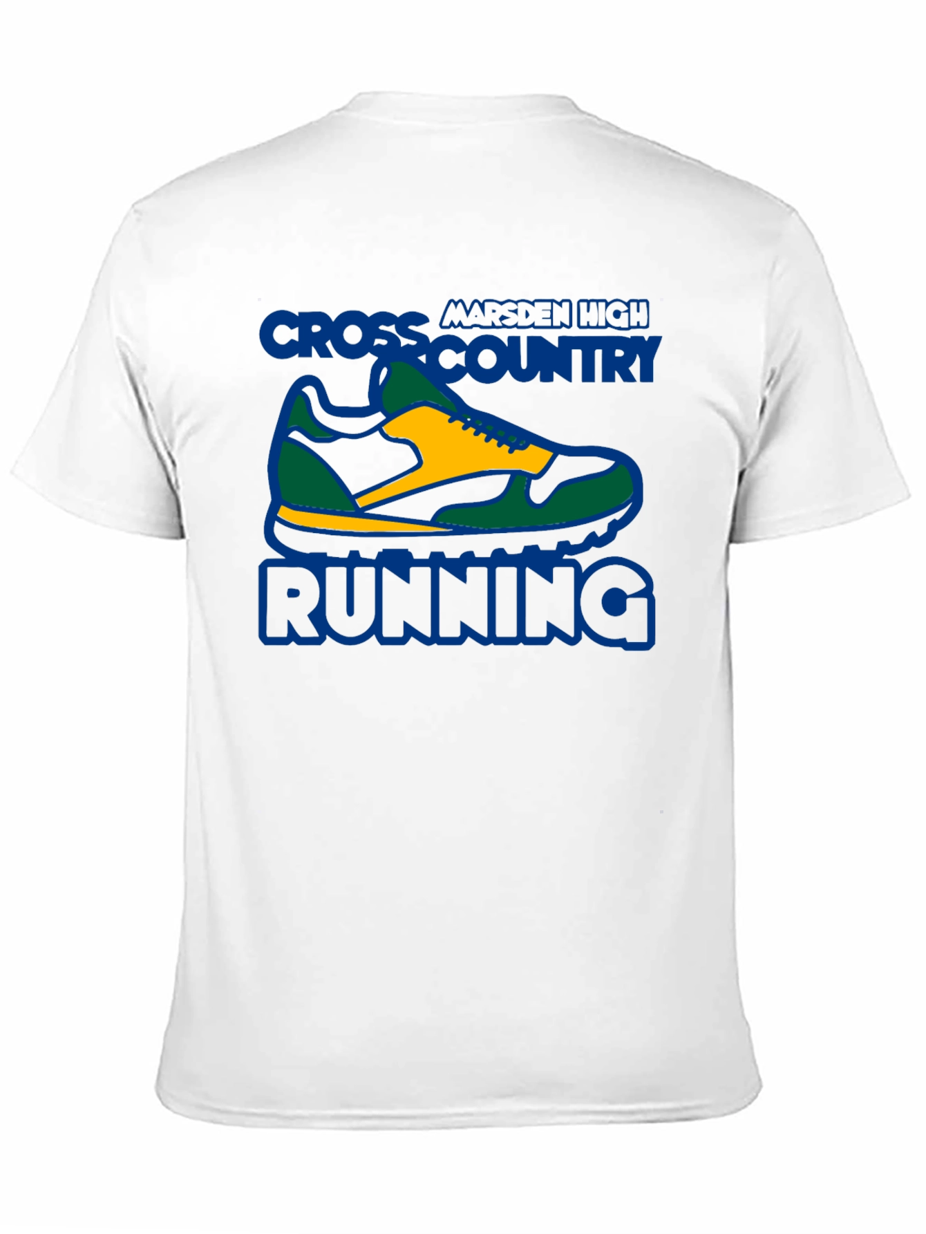Cross Country Running Shoe T-Shirt