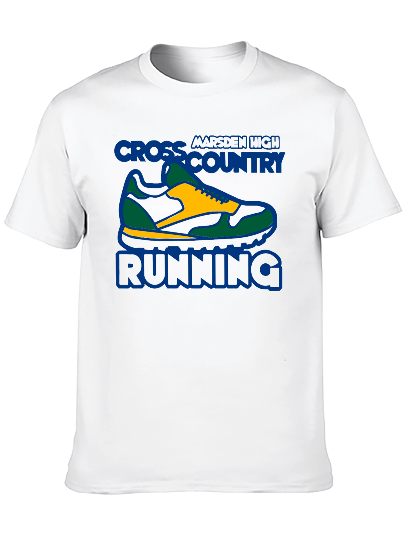 Cross Country Running Shoe T-Shirt