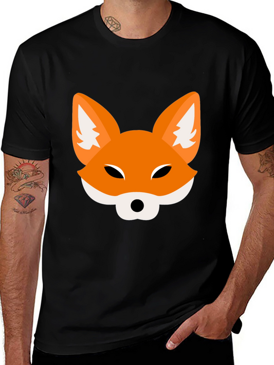 Fox Graphic Tee - Mens Black Short Sleeve T-Shirt