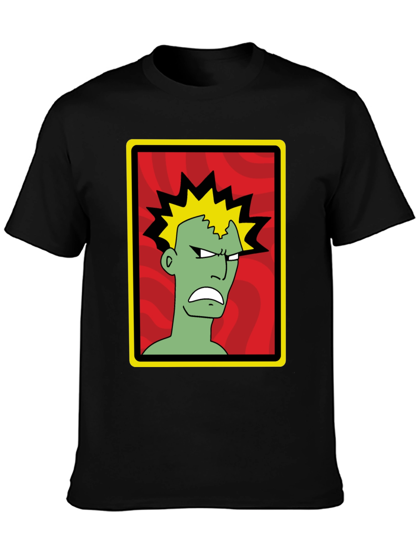 Ren and Stimpy Ren T-Shirt - Black
