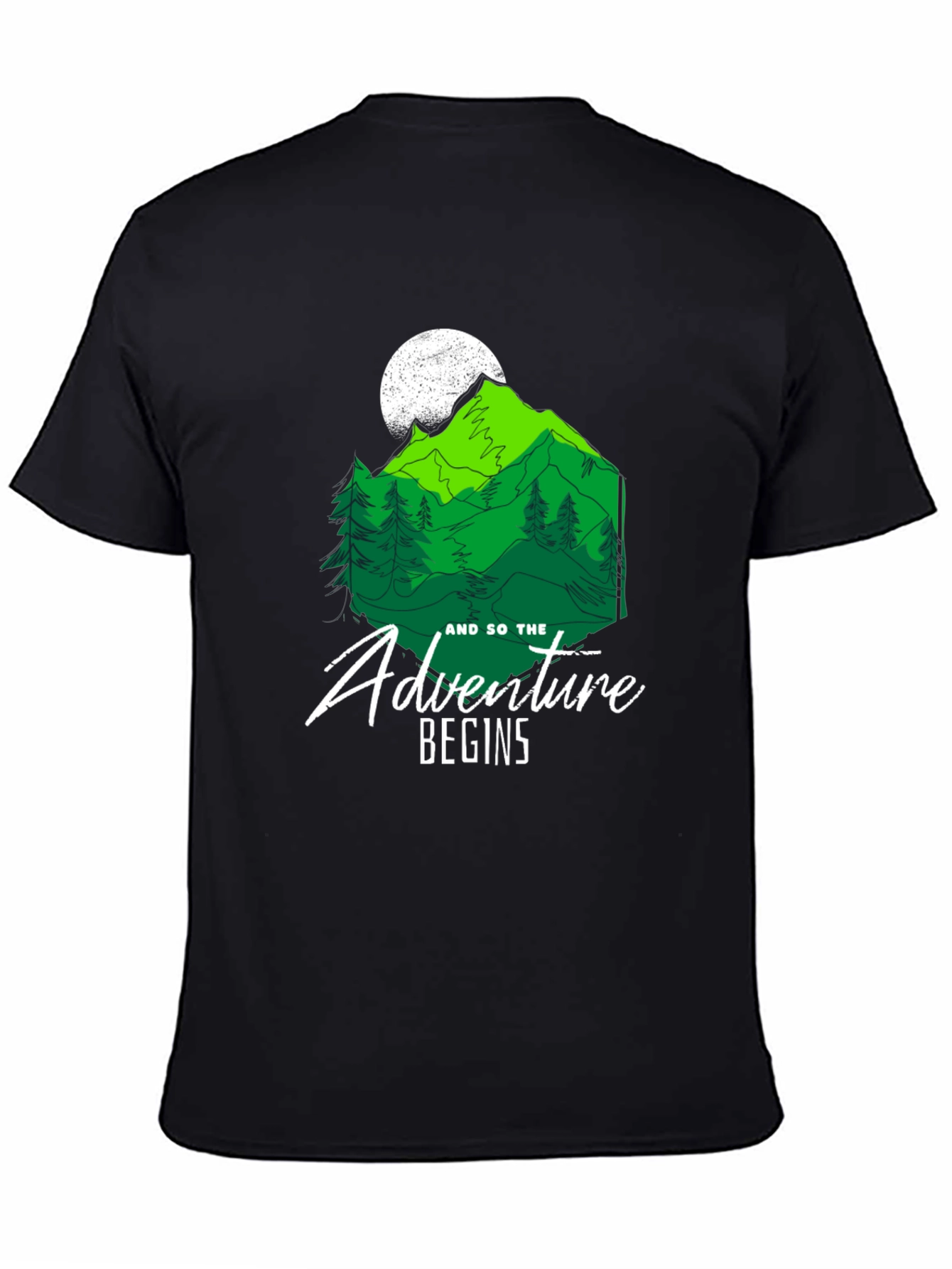 Adventure Begins Graphic T-Shirt