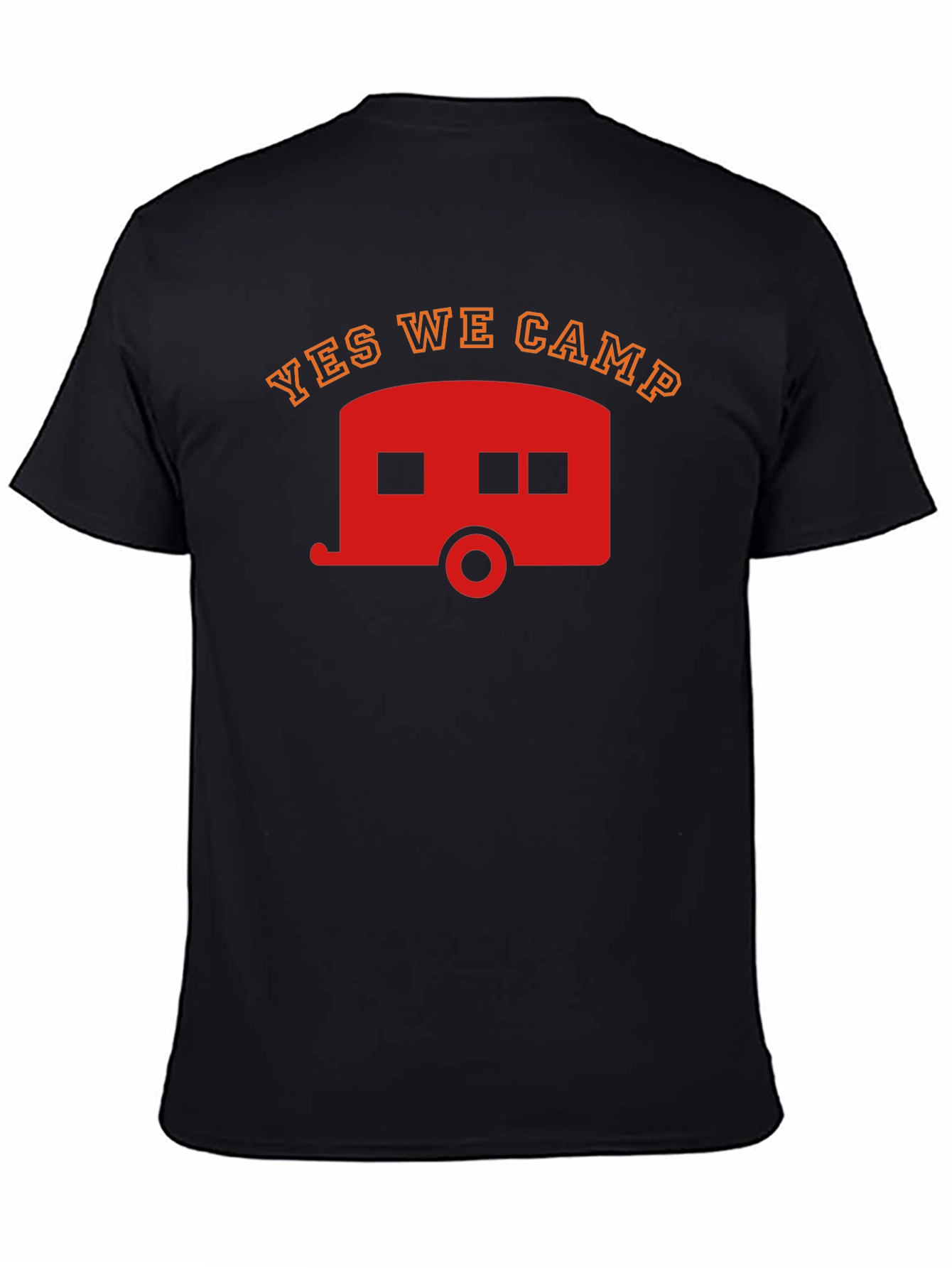 Yes We Camp T-Shirt - Retro Camper Graphic Tee
