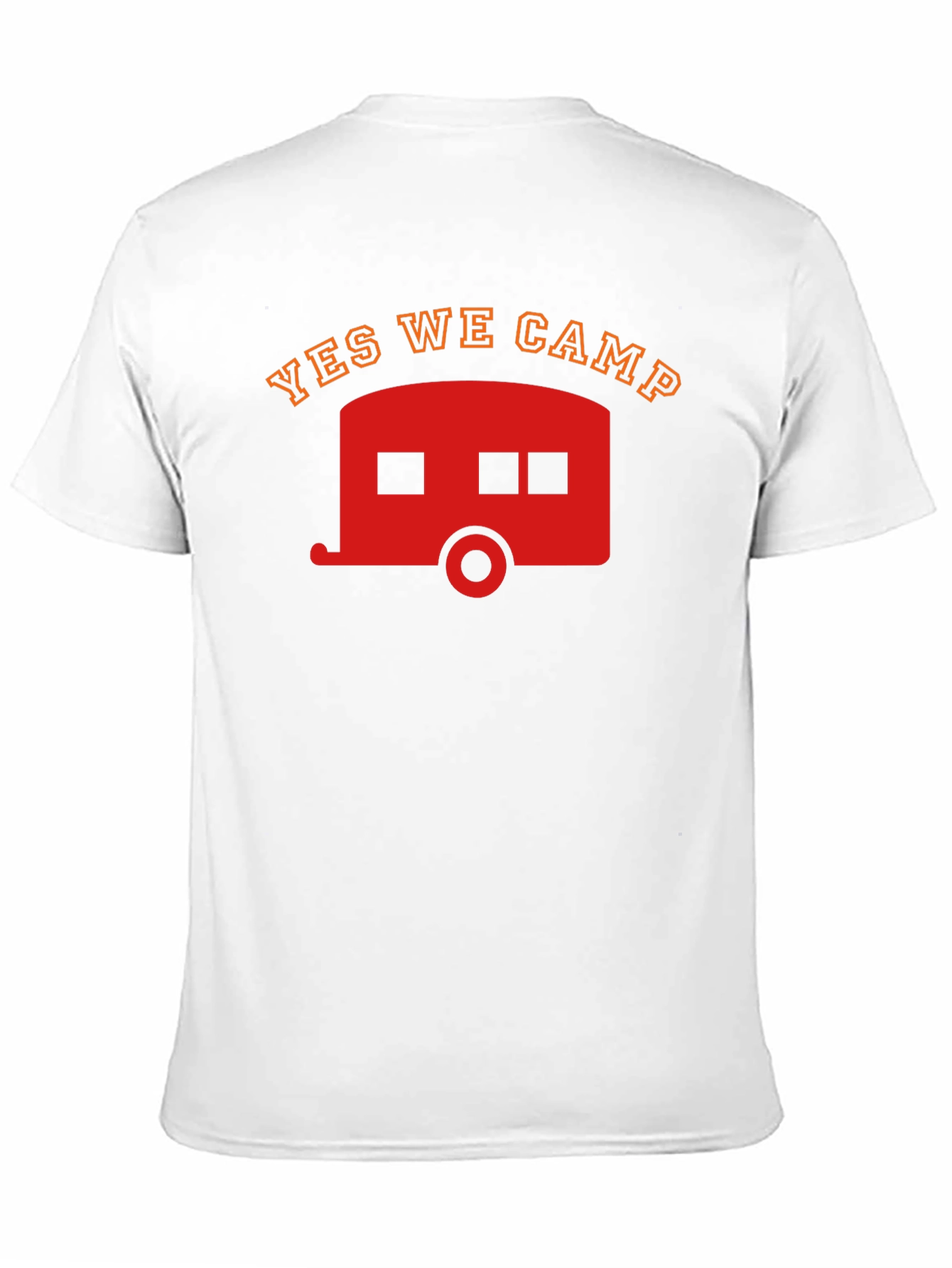 Yes We Camp T-Shirt - Retro Camper Graphic Tee