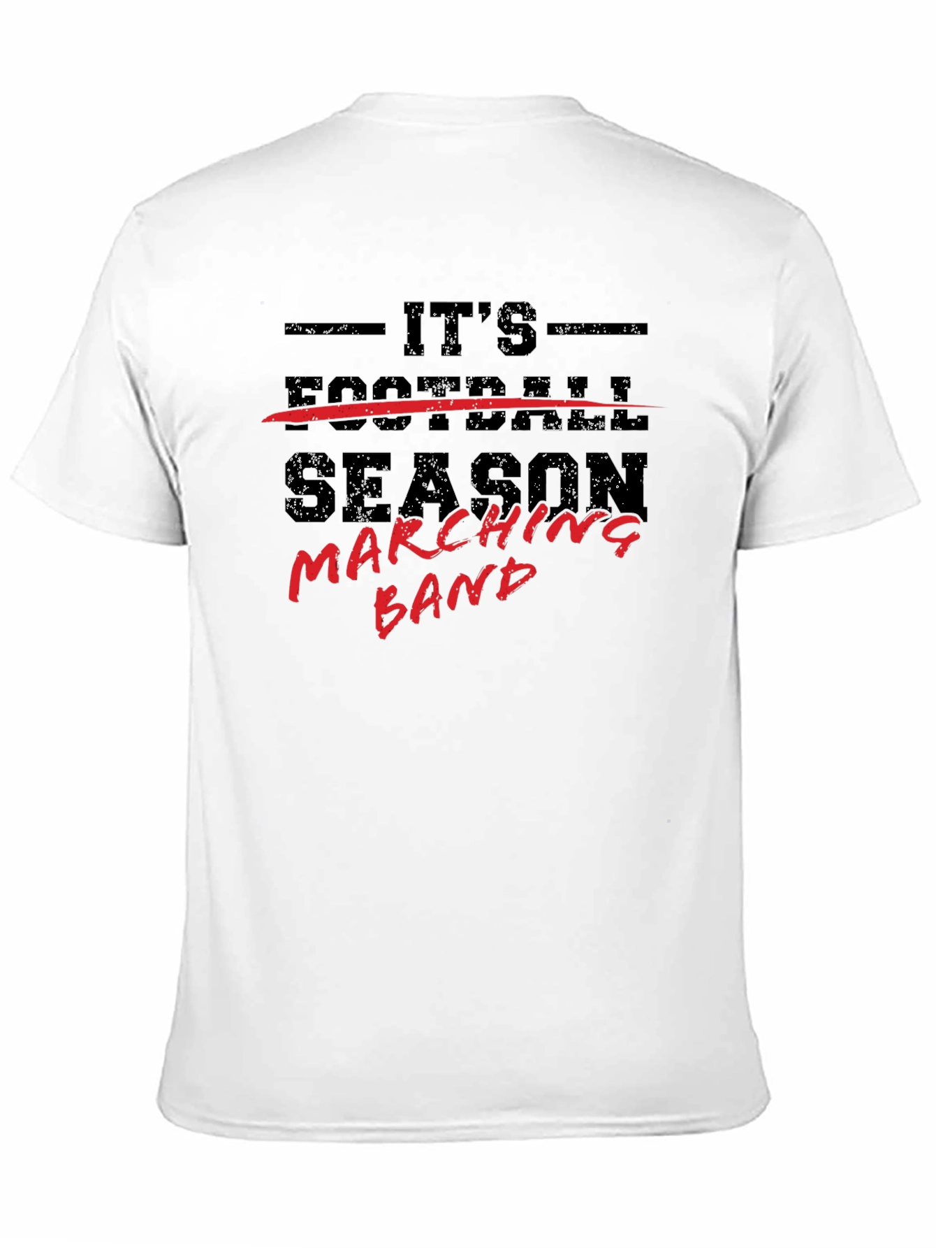 Marching Band Season T-Shirt - Black
