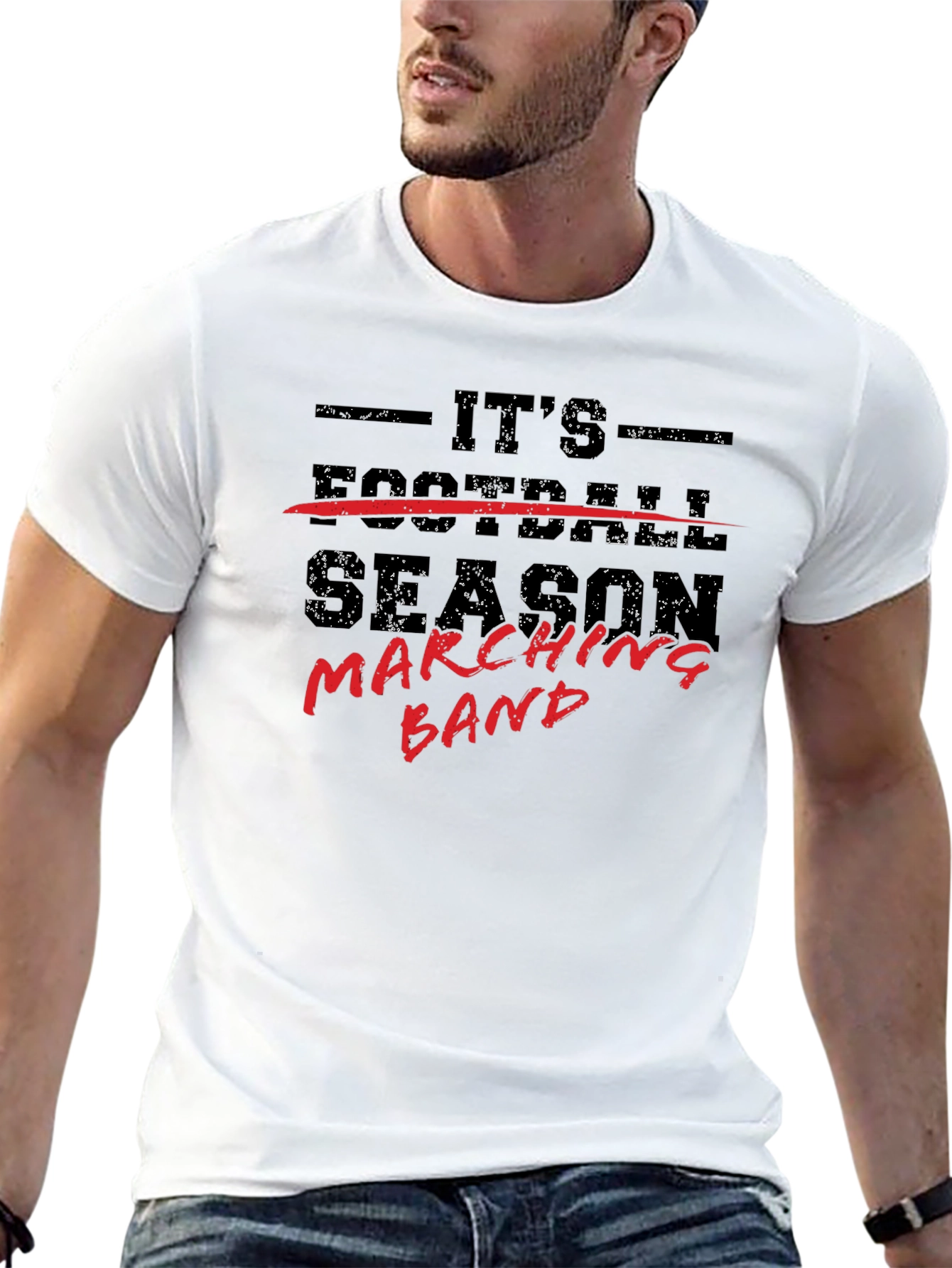 Marching Band Season T-Shirt - Black