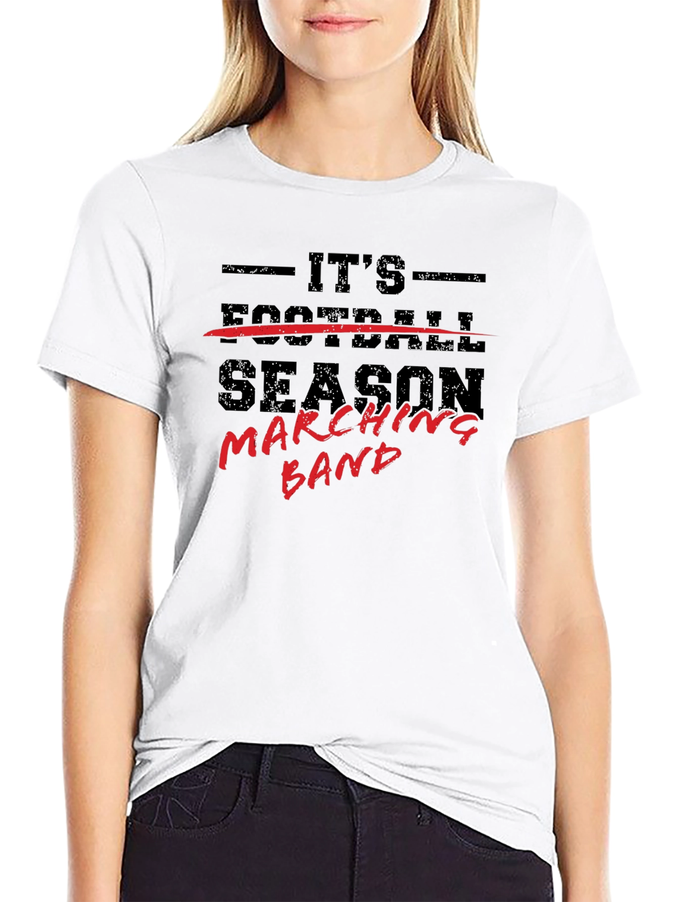 Marching Band Season T-Shirt - Black