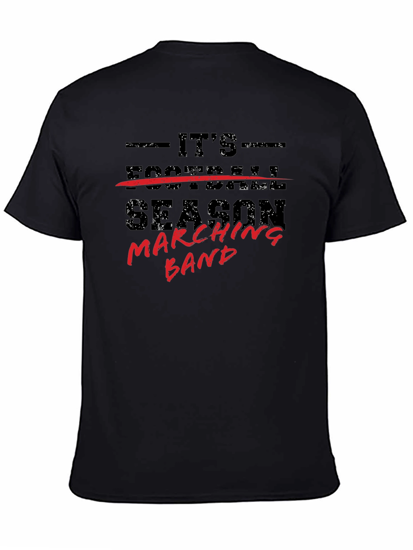 Marching Band Season T-Shirt - Black