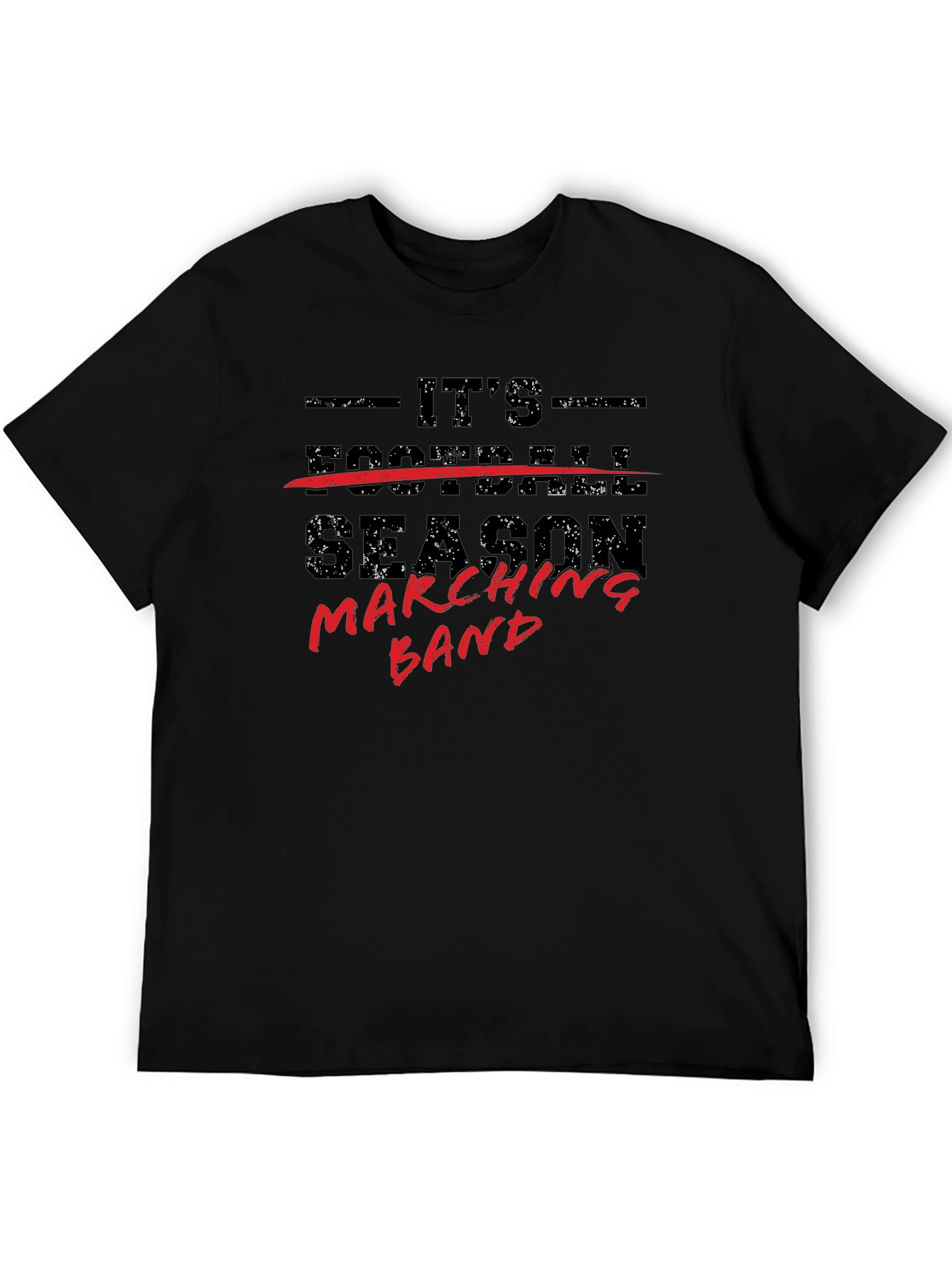Marching Band Season T-Shirt - Black