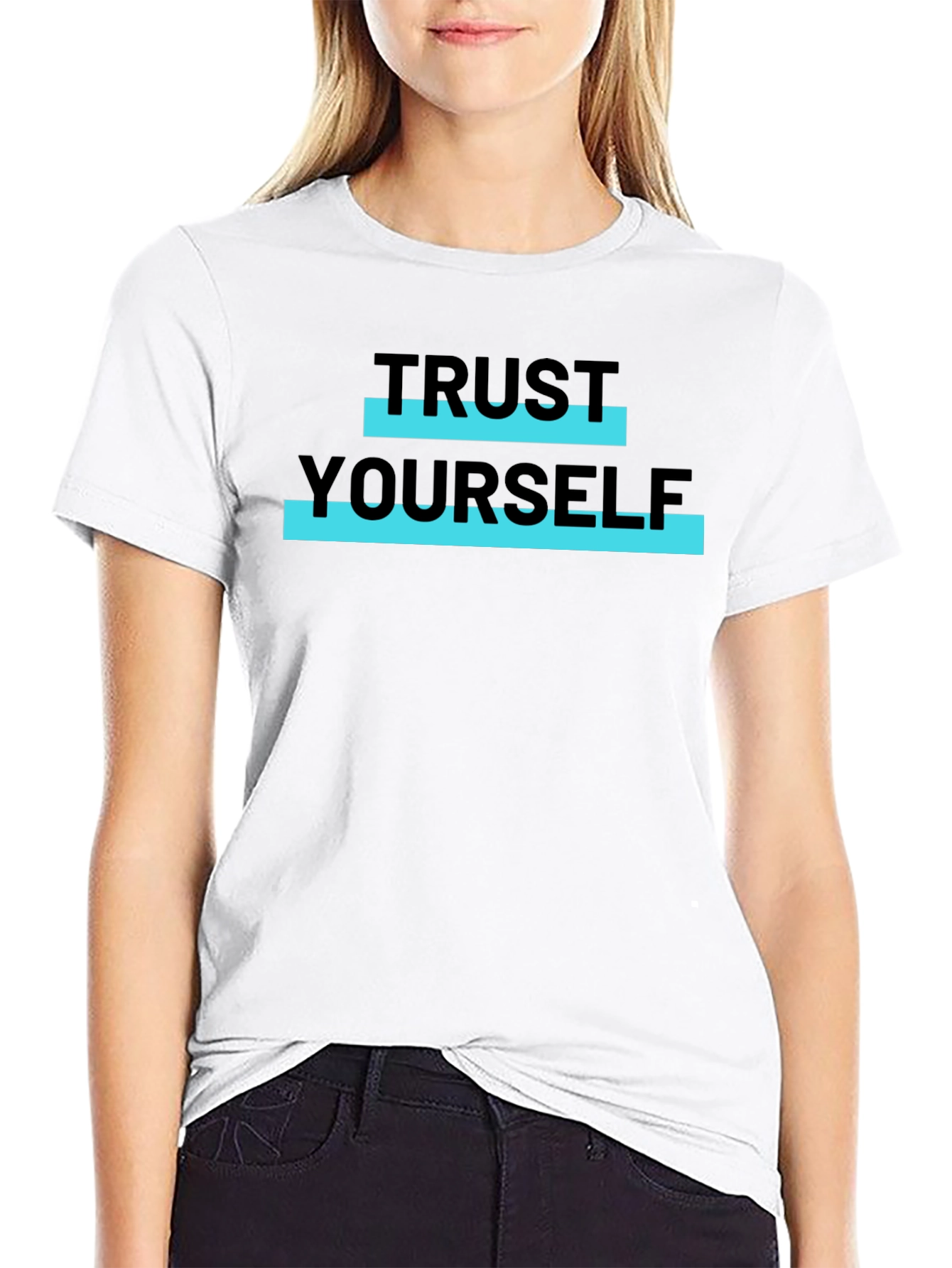 Trust Yourself Black T-Shirt