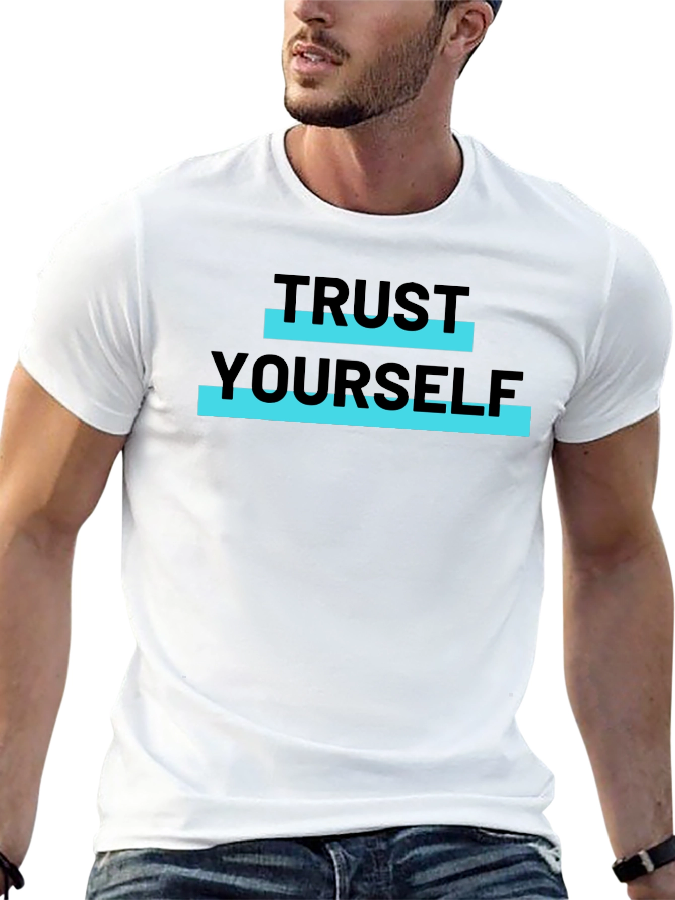 Trust Yourself Black T-Shirt
