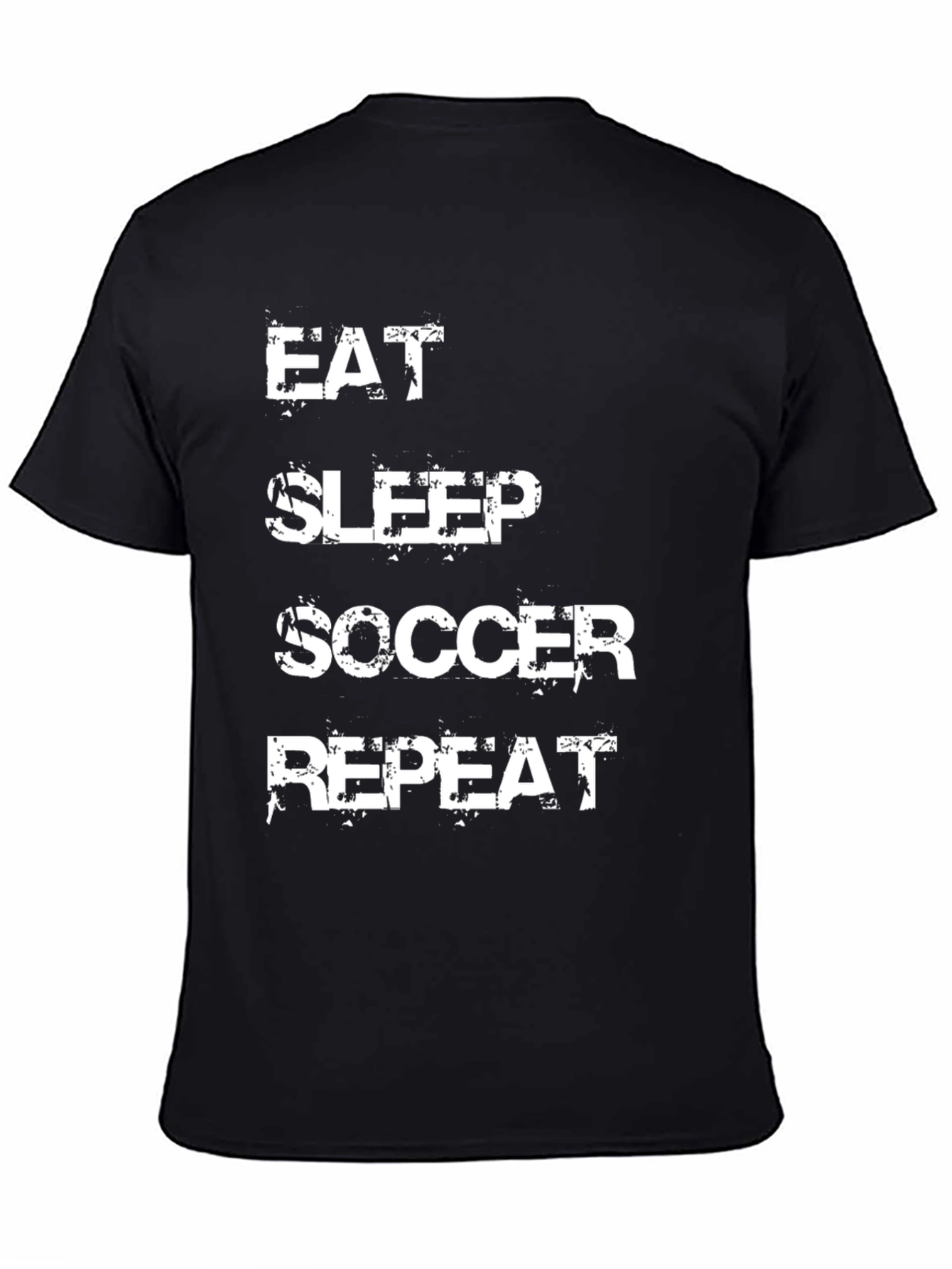 Eat Sleep Soccer Repeat Graphic T-Shirt