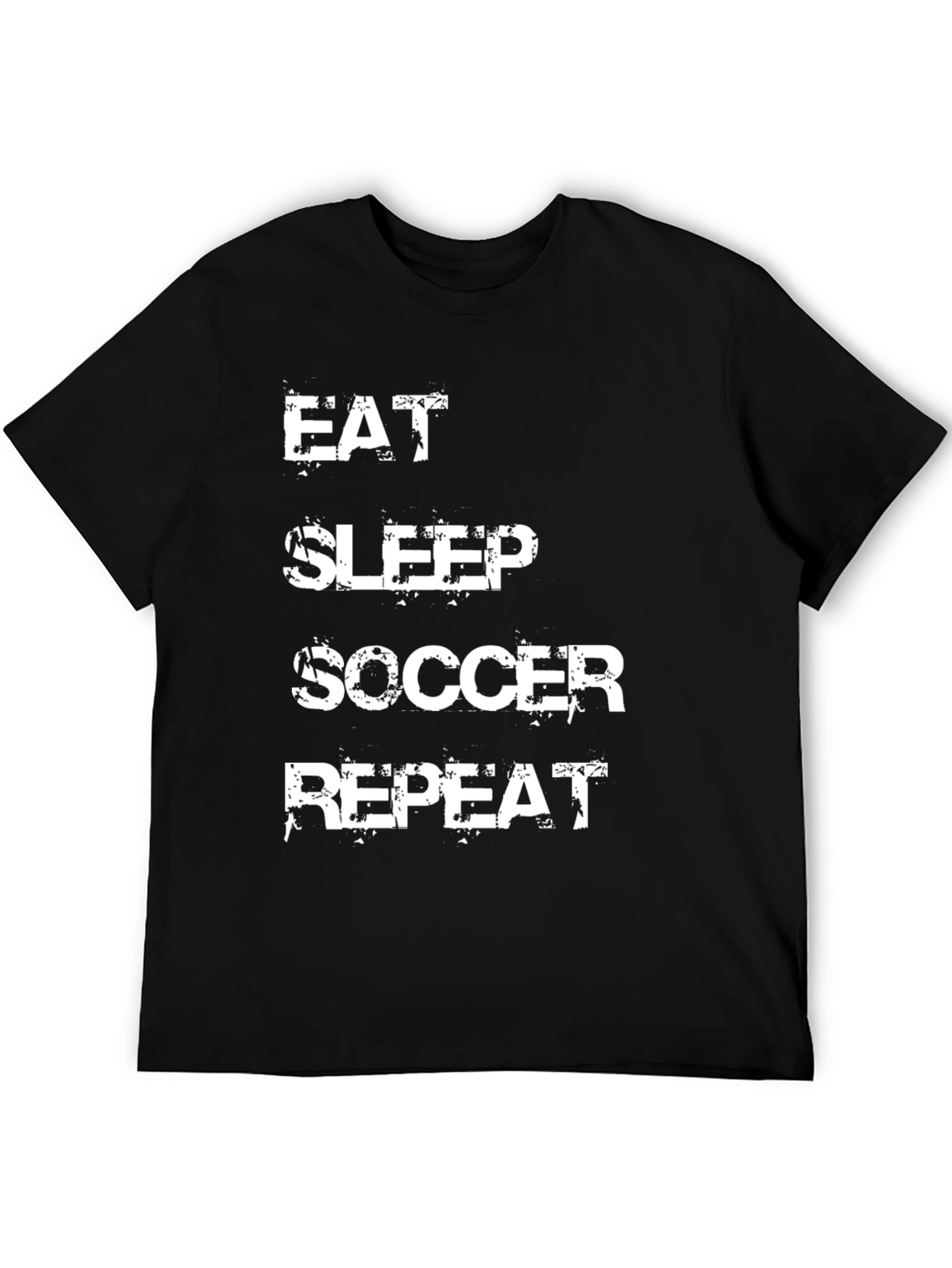 Eat Sleep Soccer Repeat Graphic T-Shirt