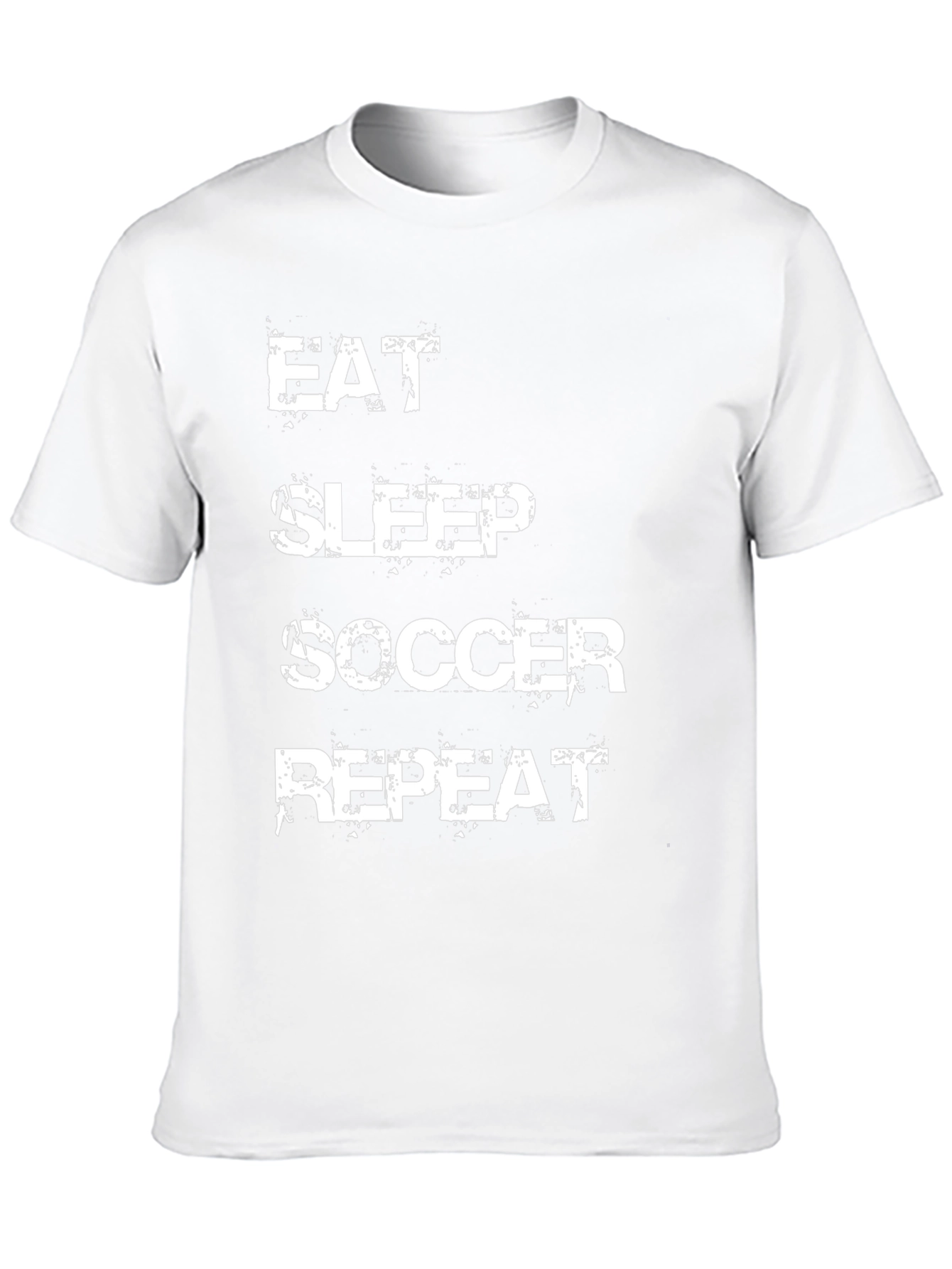 Eat Sleep Soccer Repeat Graphic T-Shirt
