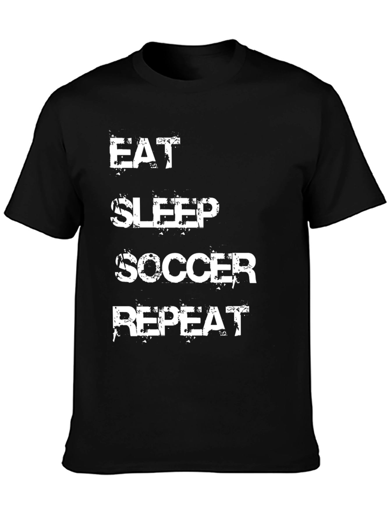 Eat Sleep Soccer Repeat Graphic T-Shirt