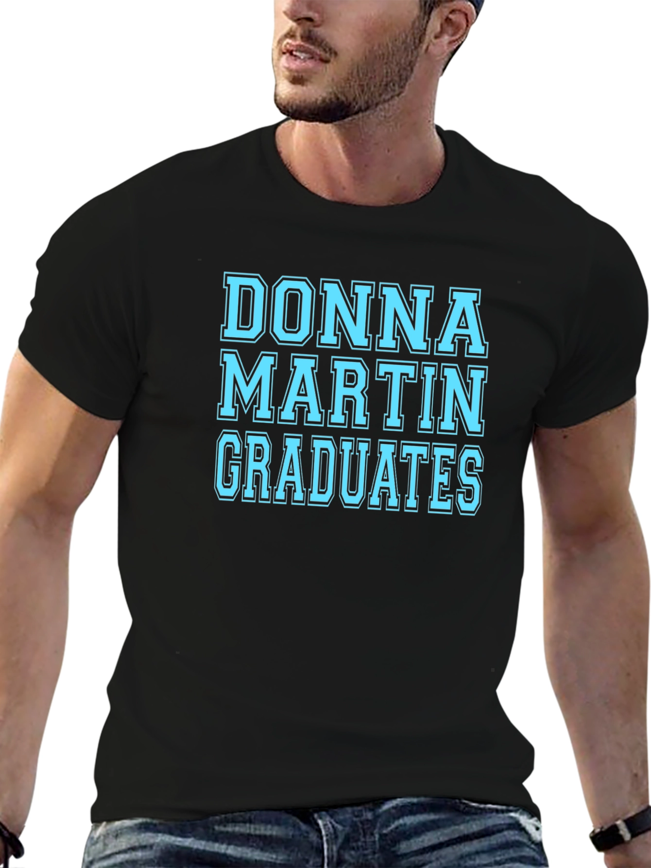 Donna Martin Graduates Black T-Shirt