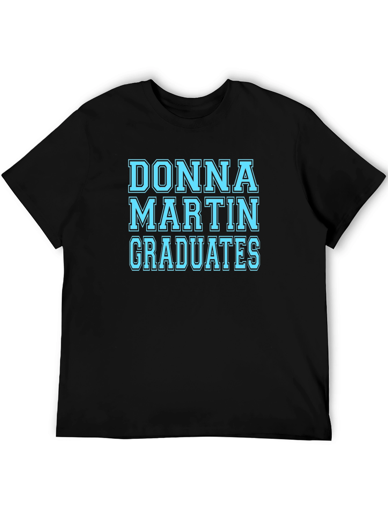 Donna Martin Graduates Black T-Shirt