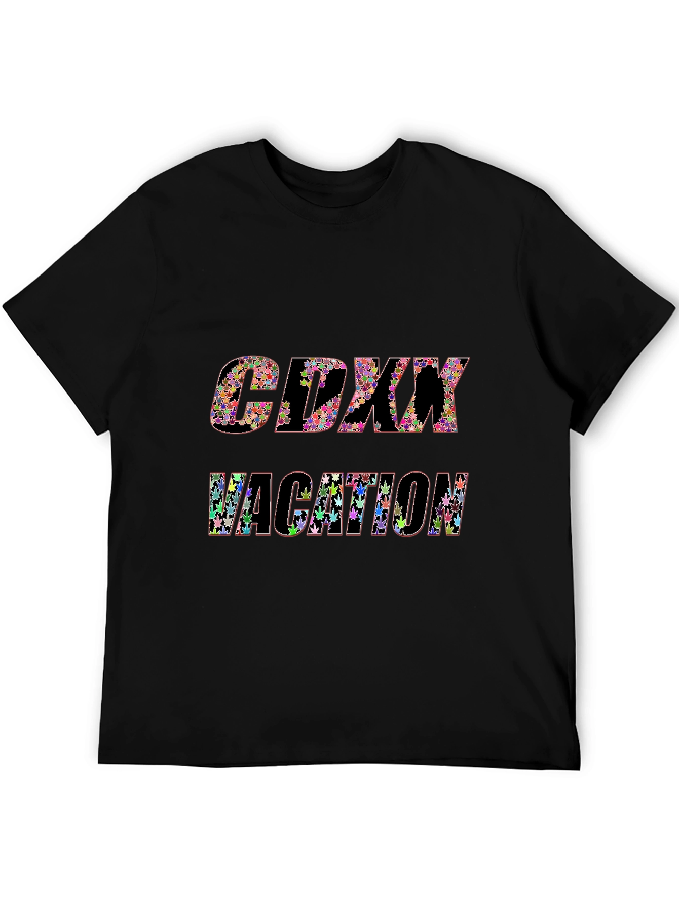 CDXX Vacation Black T-Shirt