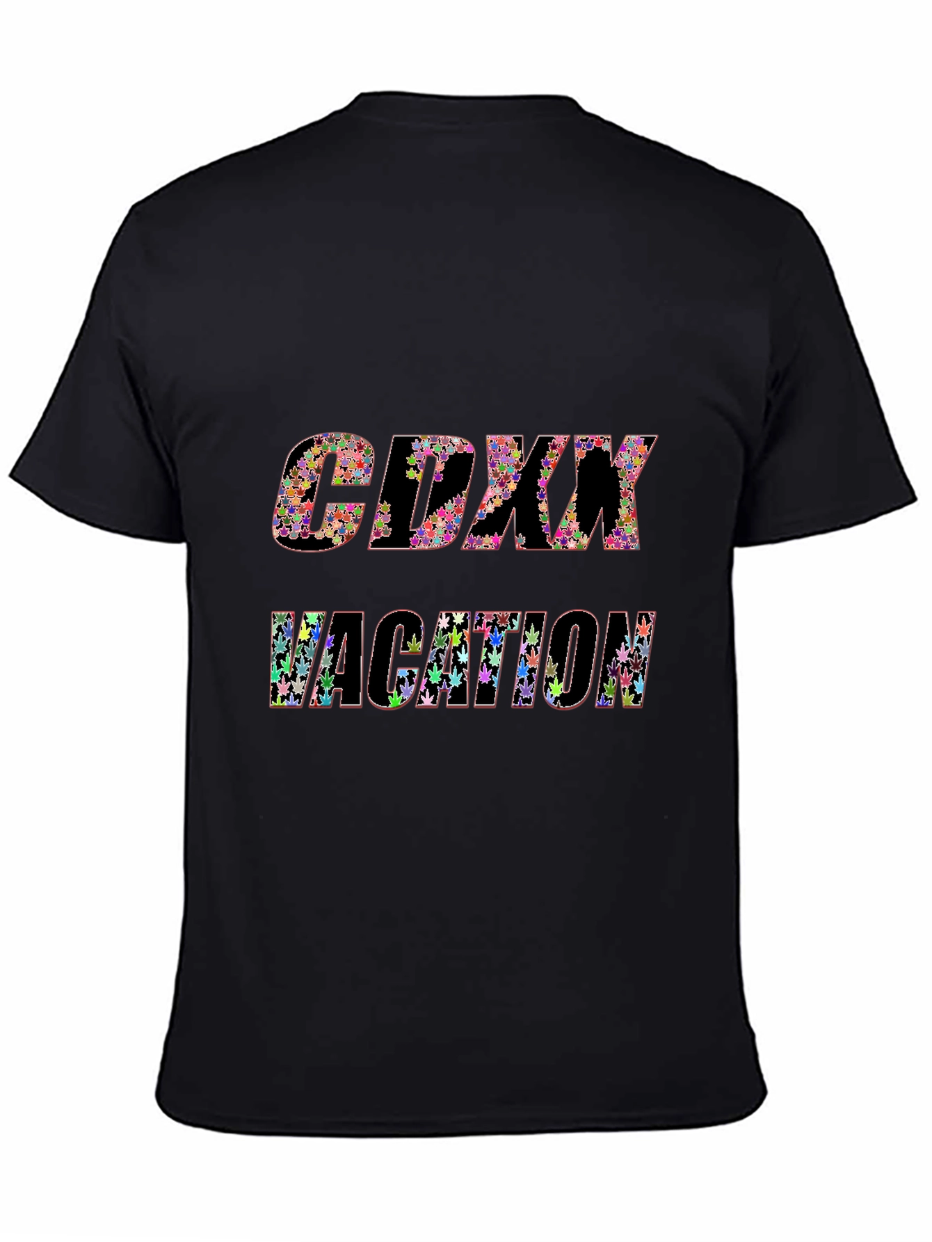 CDXX Vacation Black T-Shirt