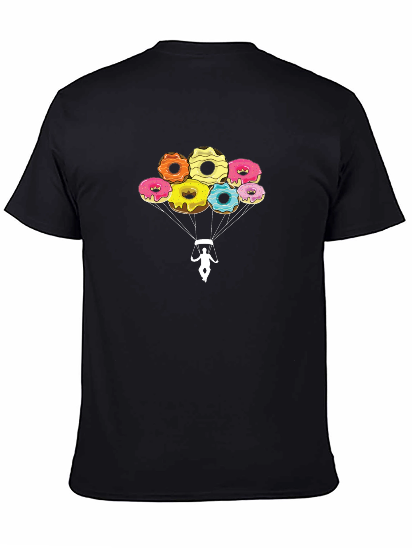 Donut Parachute Graphic T-Shirt