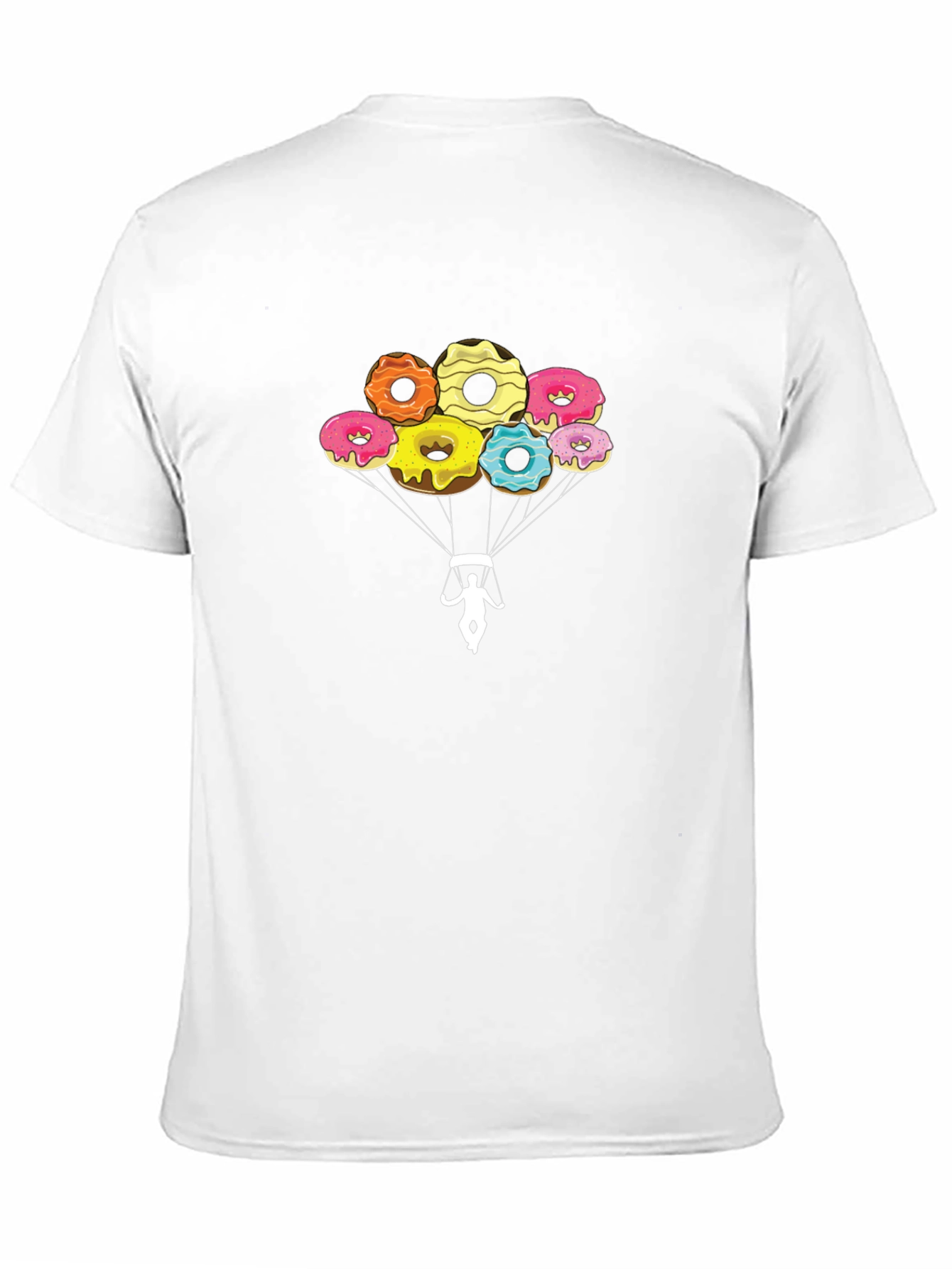 Donut Parachute Graphic T-Shirt