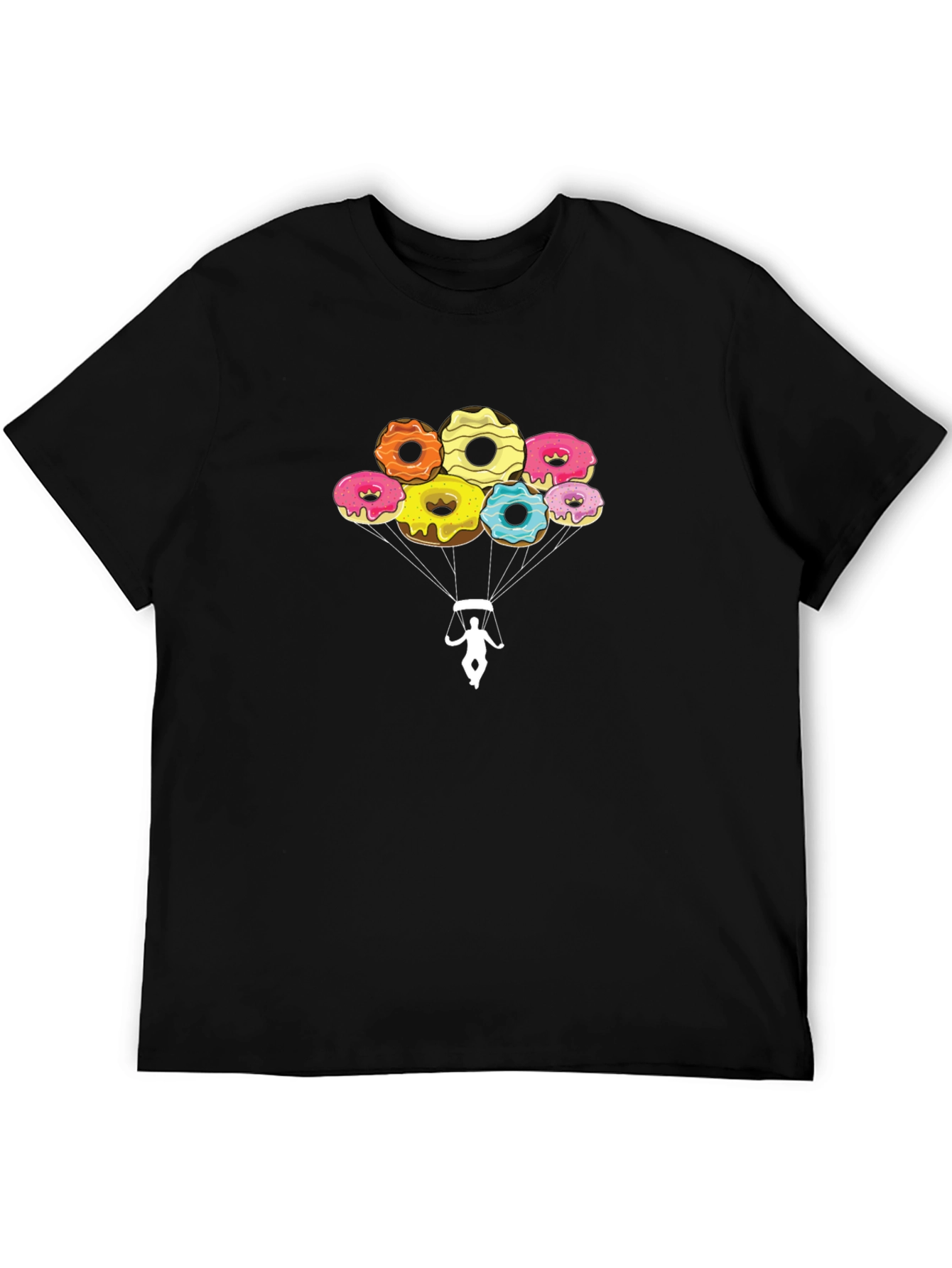 Donut Parachute Graphic T-Shirt