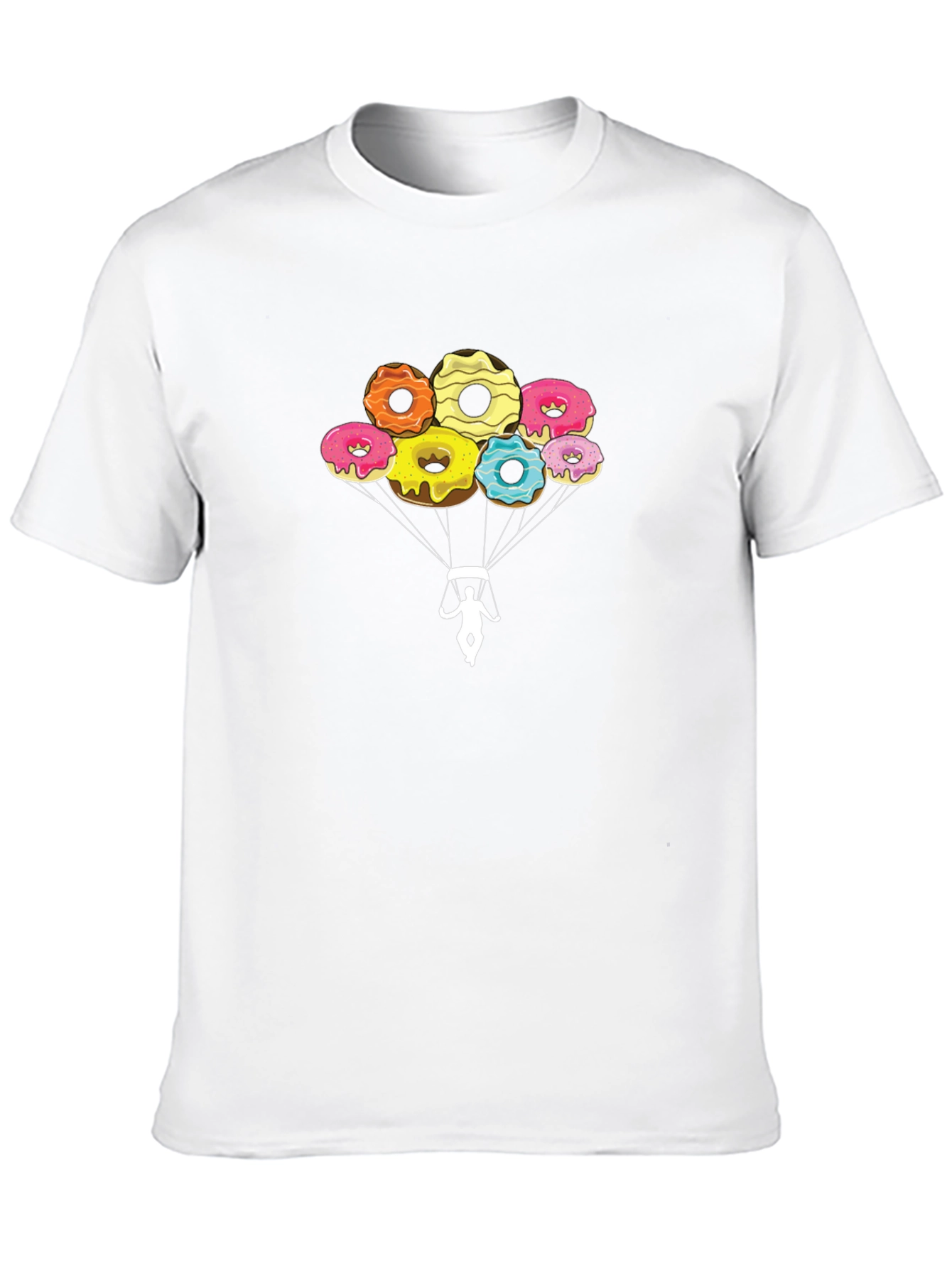Donut Parachute Graphic T-Shirt