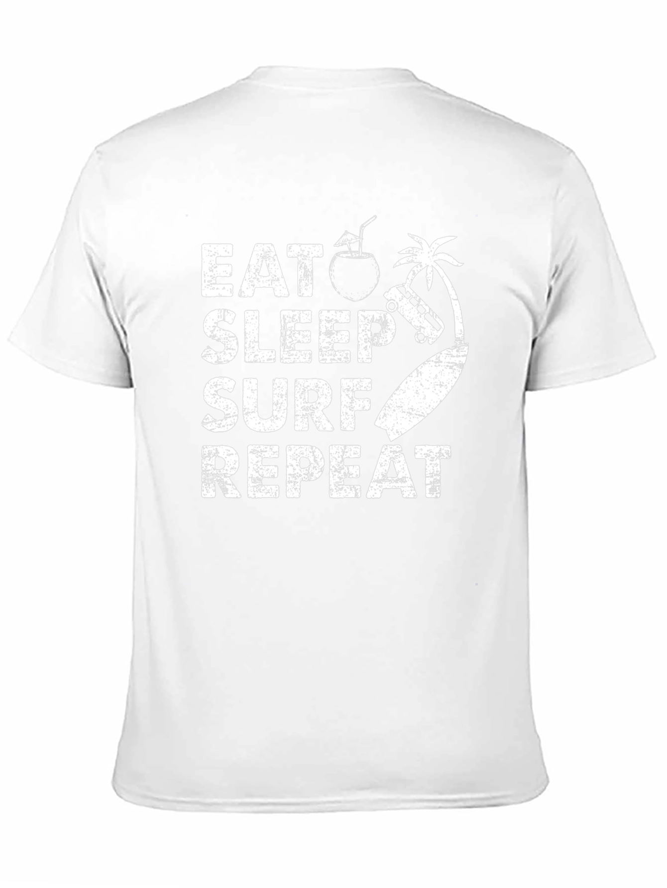 Eat Sleep Surf Repeat Graphic Tee