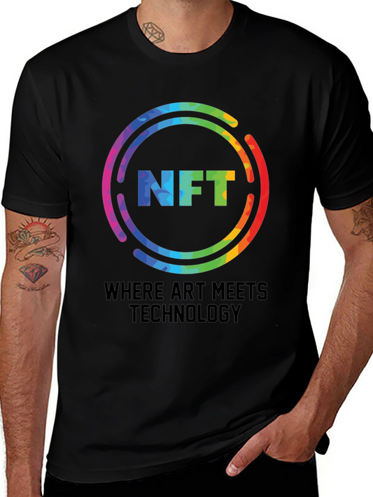 NFT Art Meets Technology T-Shirt