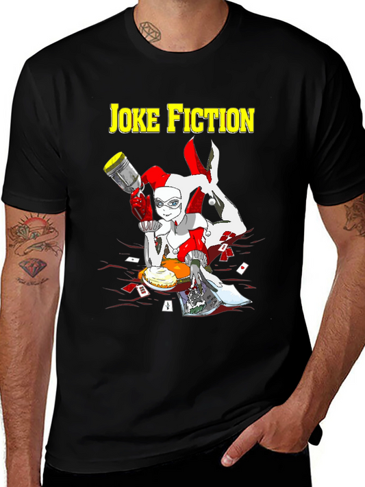 Joke Fiction Harley Quinn Graphic T-Shirt