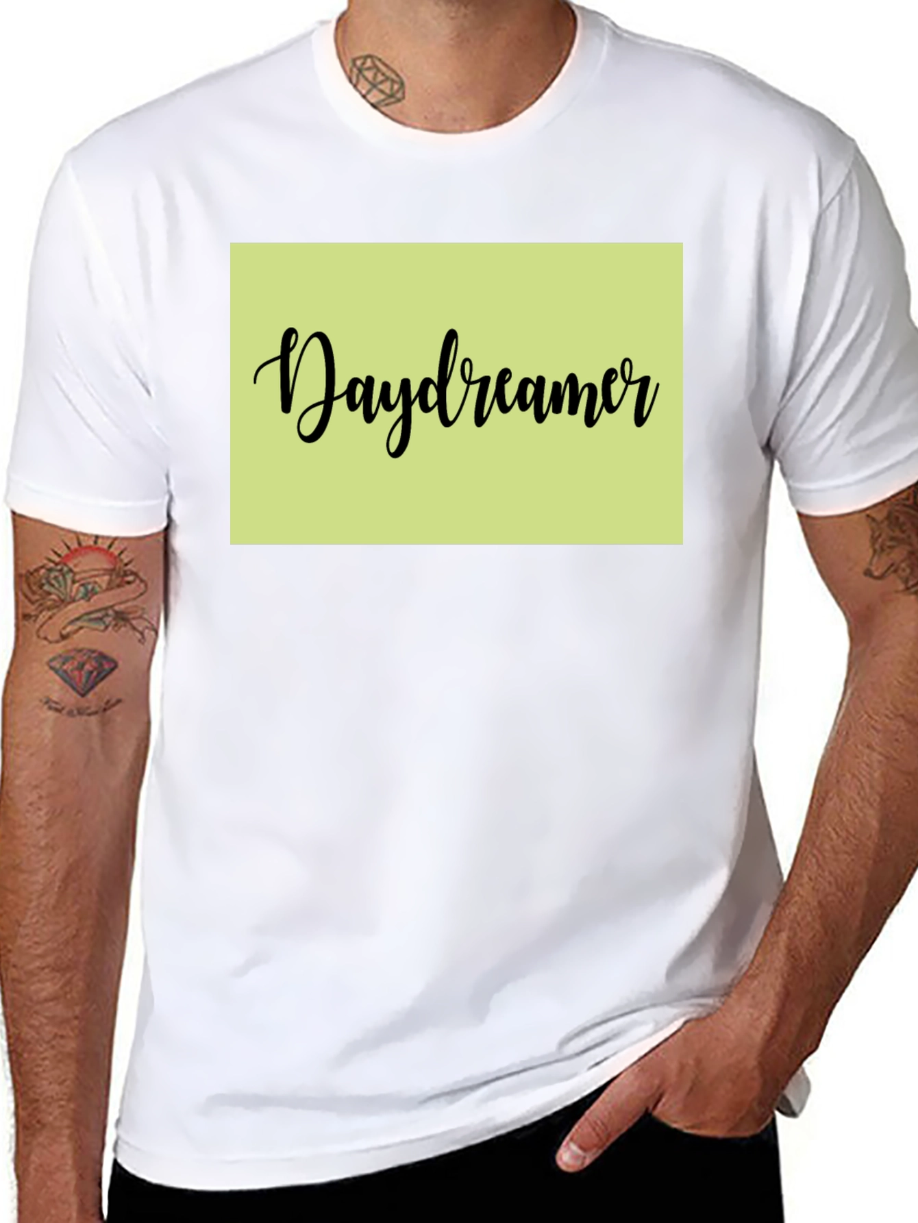 Daydreamer Black Graphic Tee - Unisex
