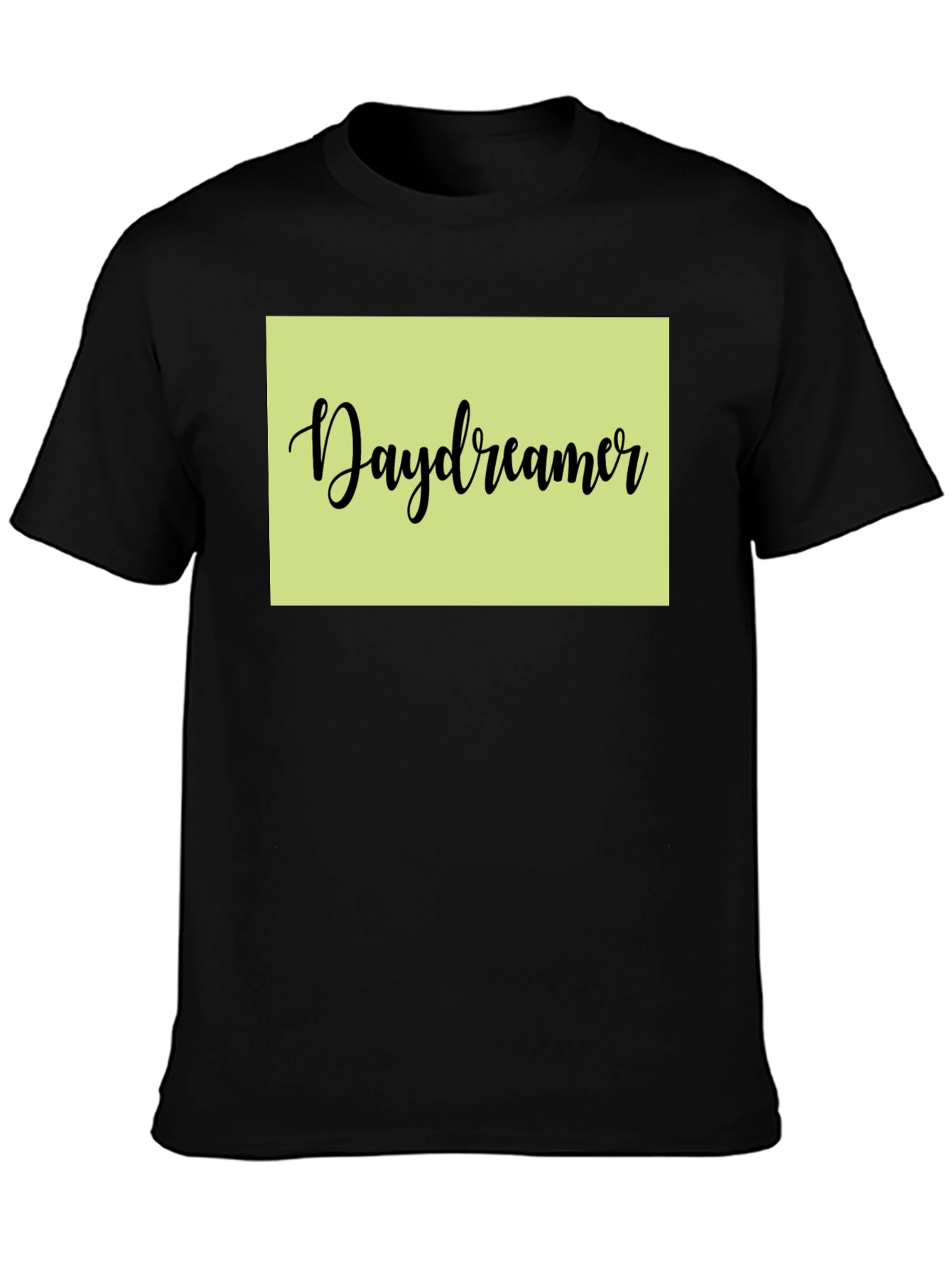 Daydreamer Black Graphic Tee - Unisex