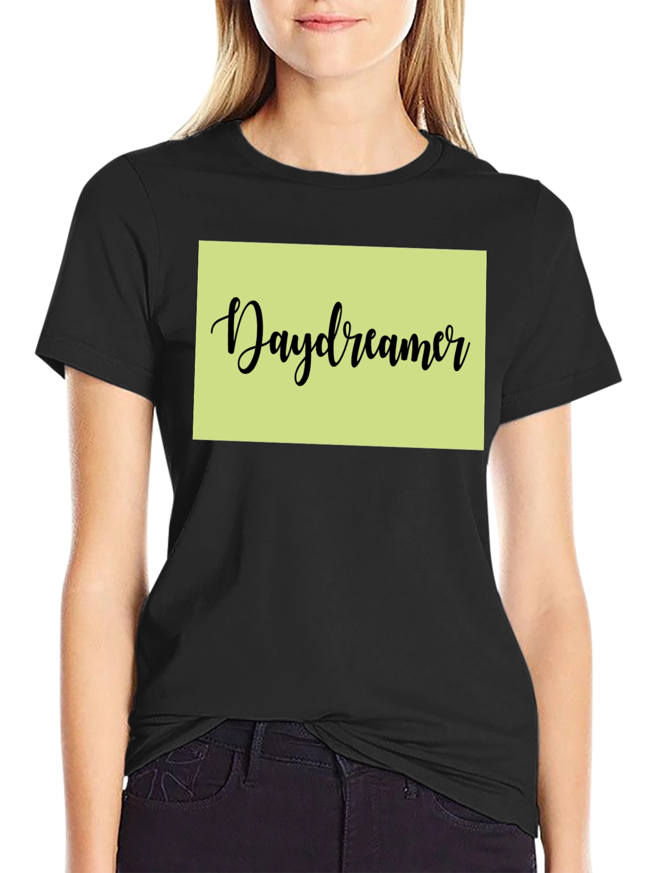 Daydreamer Black Graphic Tee - Unisex