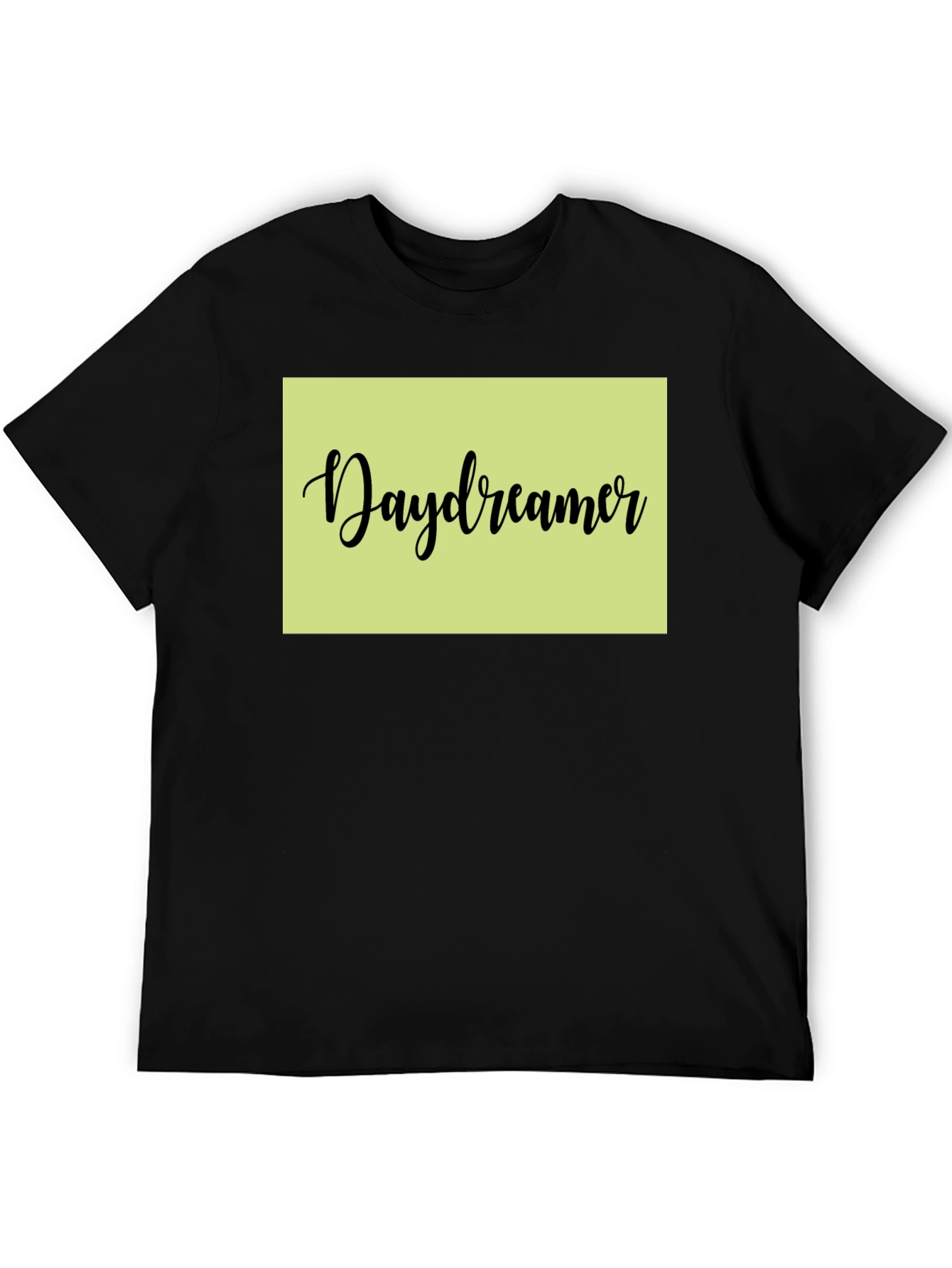 Daydreamer Black Graphic Tee - Unisex