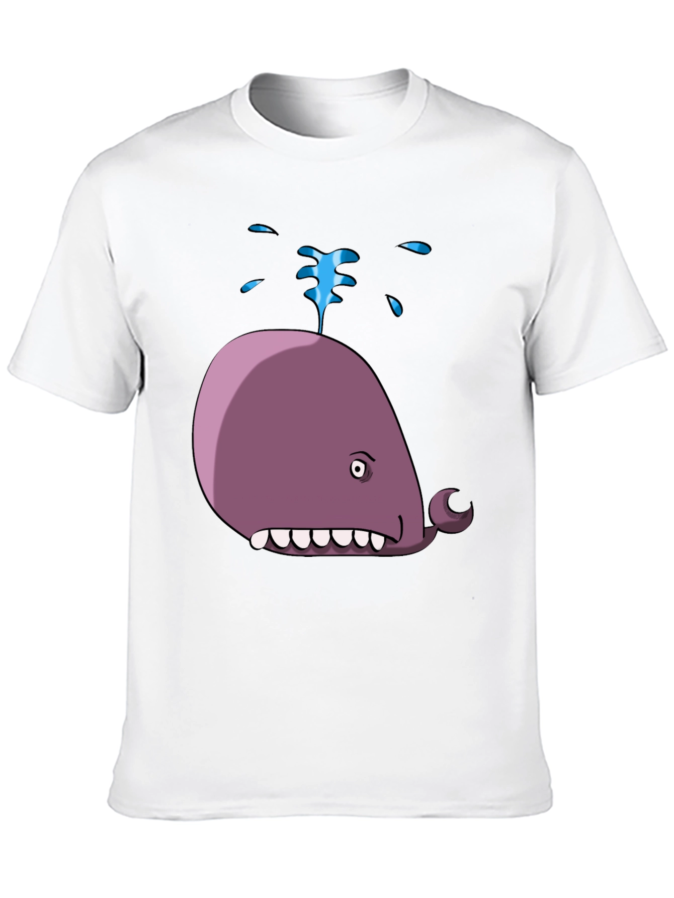 Whimsical Whale Graphic Tee - Fun and Unique Design