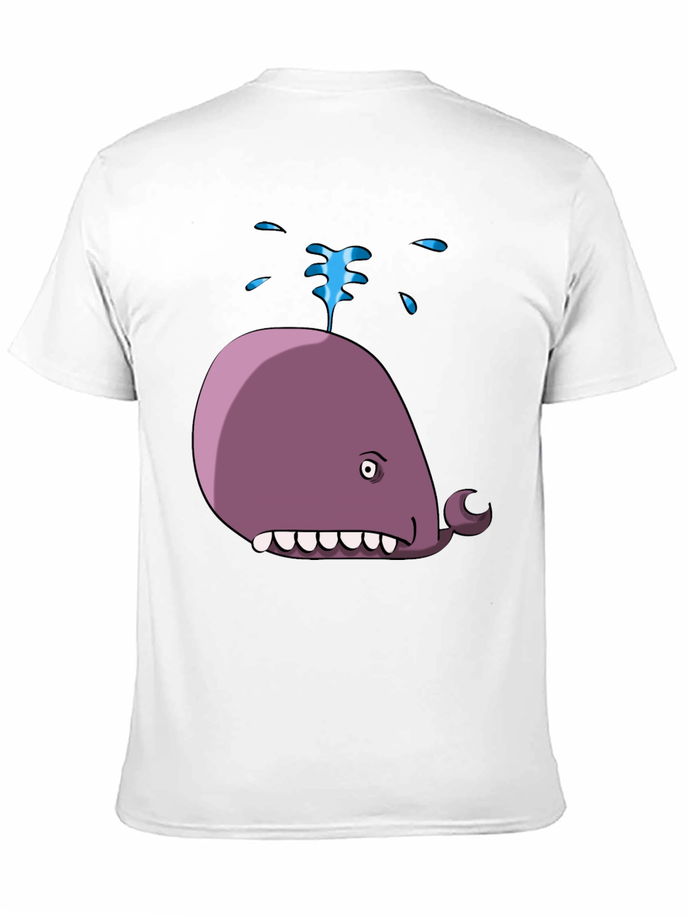 Whimsical Whale Graphic Tee - Fun and Unique Design