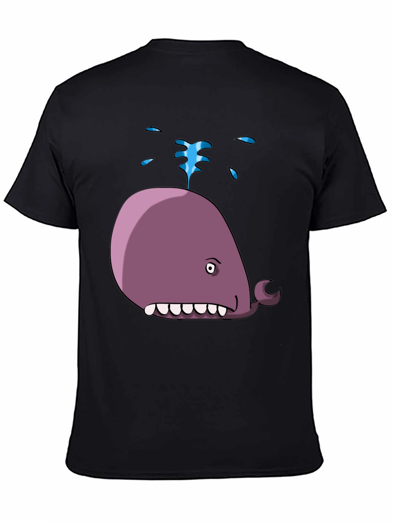 Whimsical Whale Graphic Tee - Fun and Unique Design