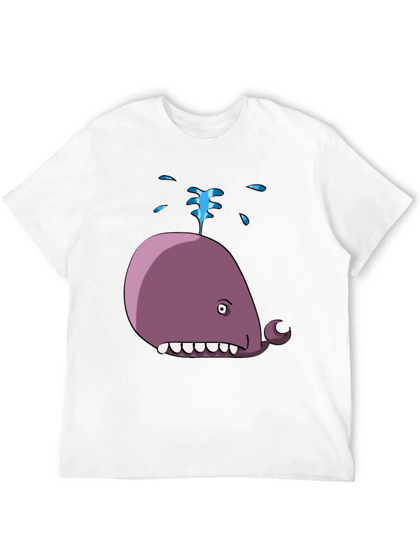 Whimsical Whale Graphic Tee - Fun and Unique Design