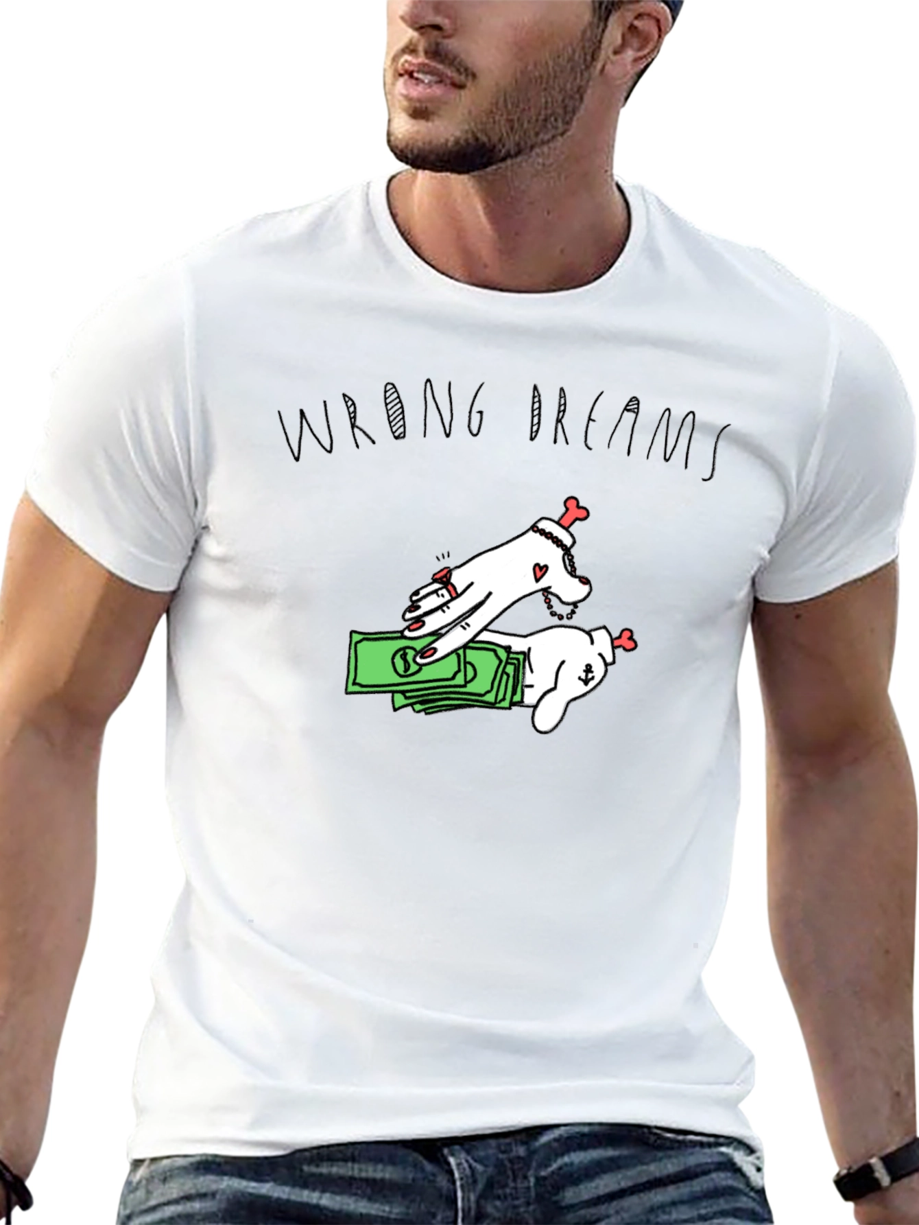 Wrong Dreams Graphic Tee - Black