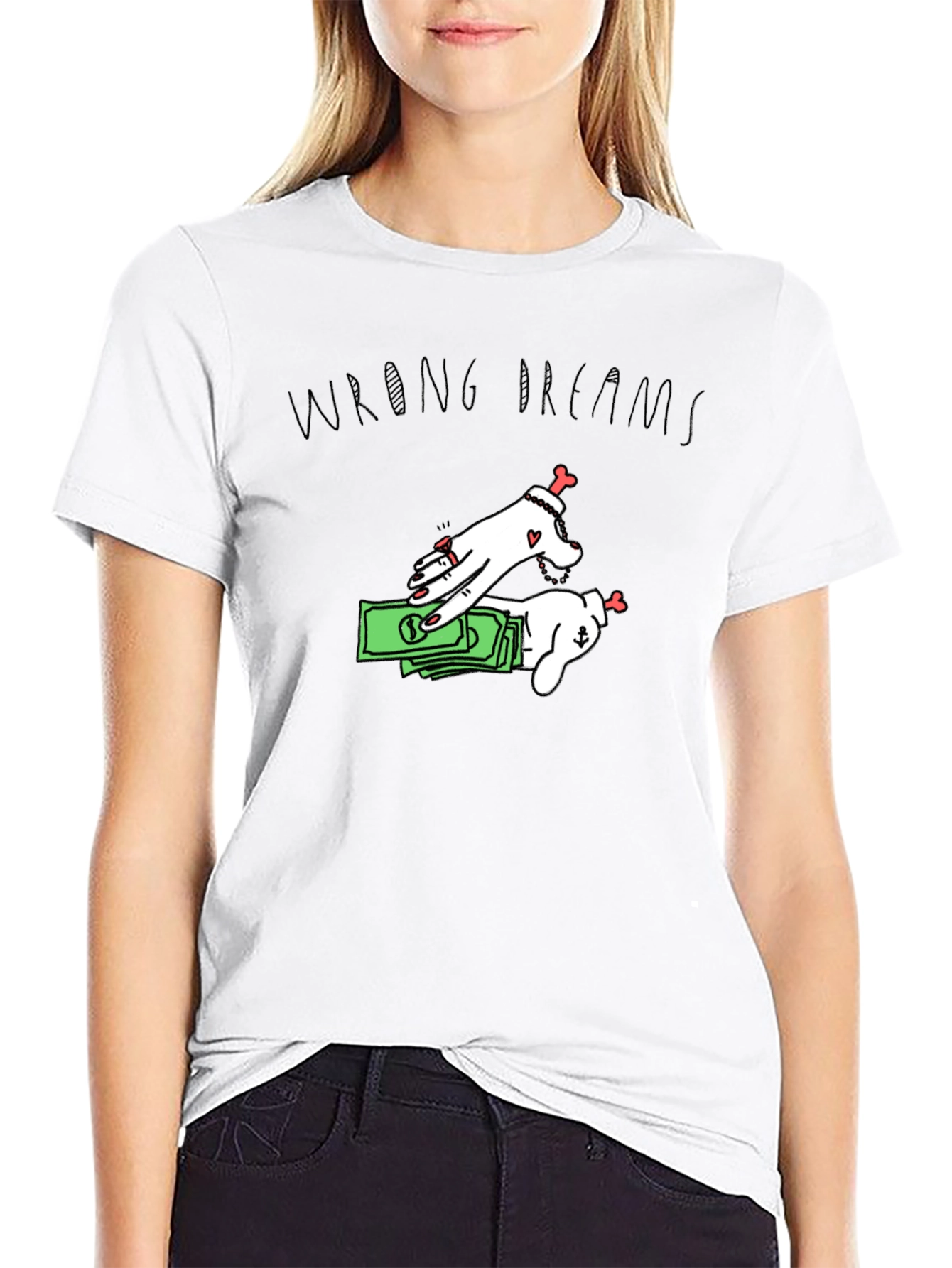 Wrong Dreams Graphic Tee - Black