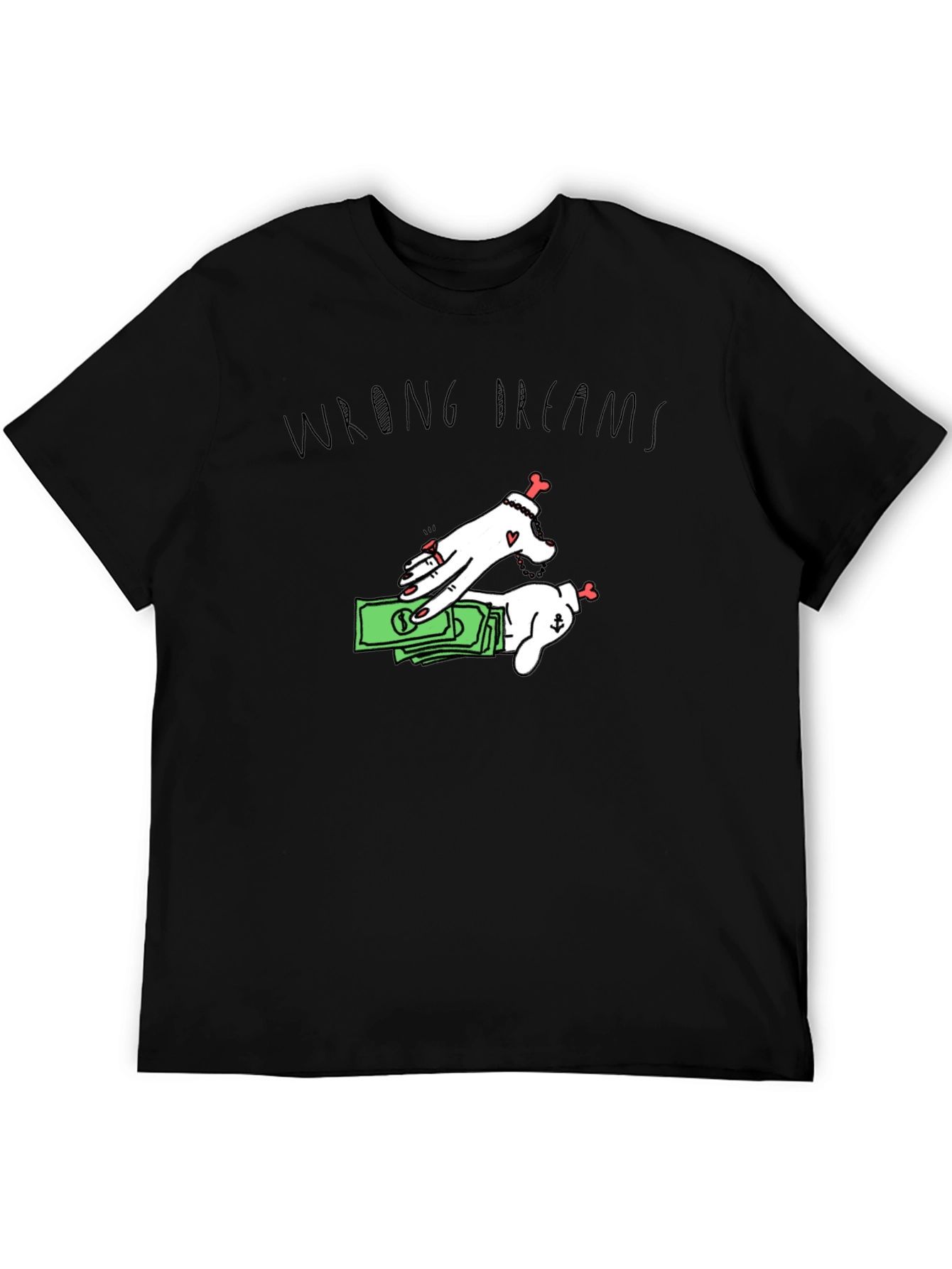 Wrong Dreams Graphic Tee - Black