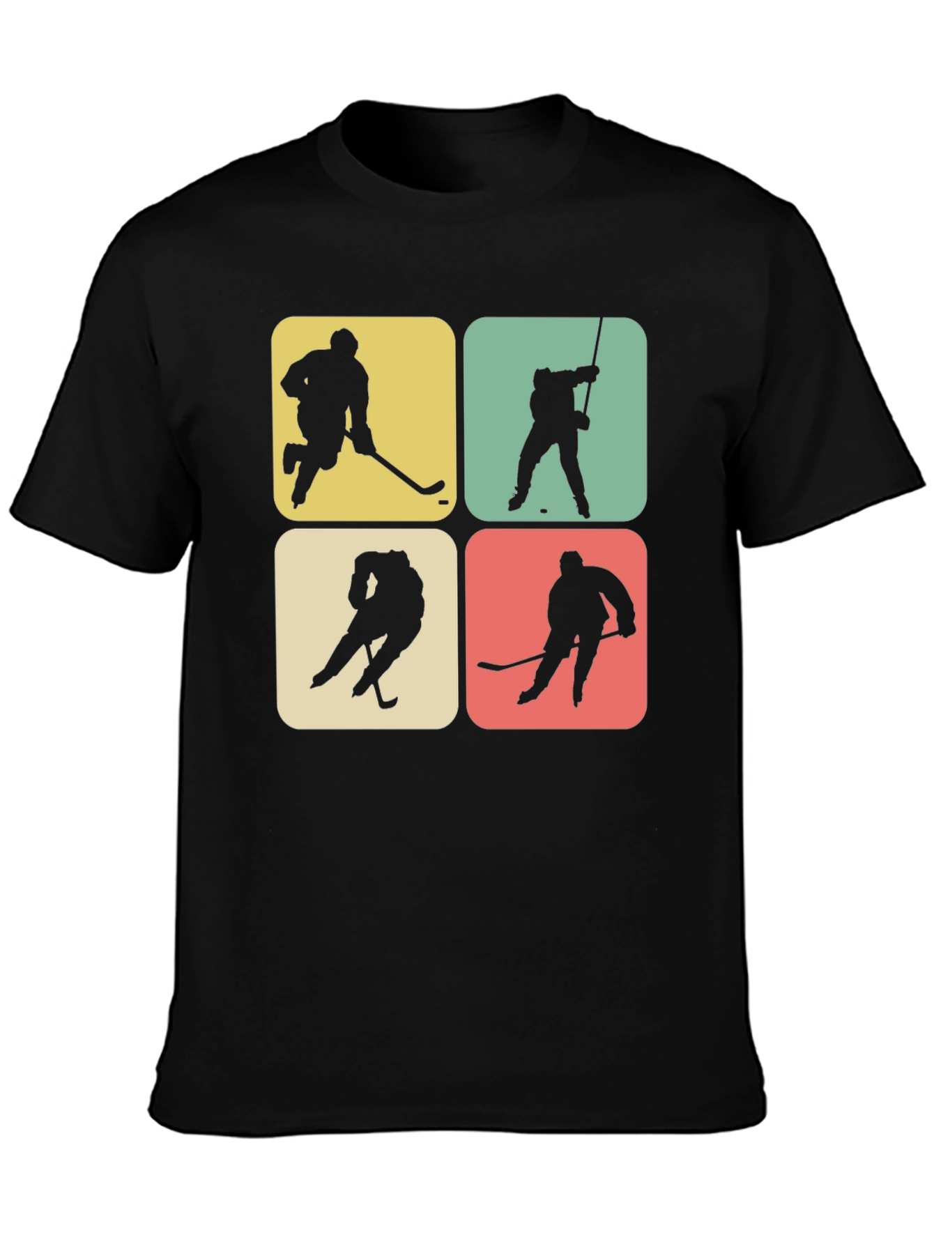 Retro Hockey Silhouette T-Shirt