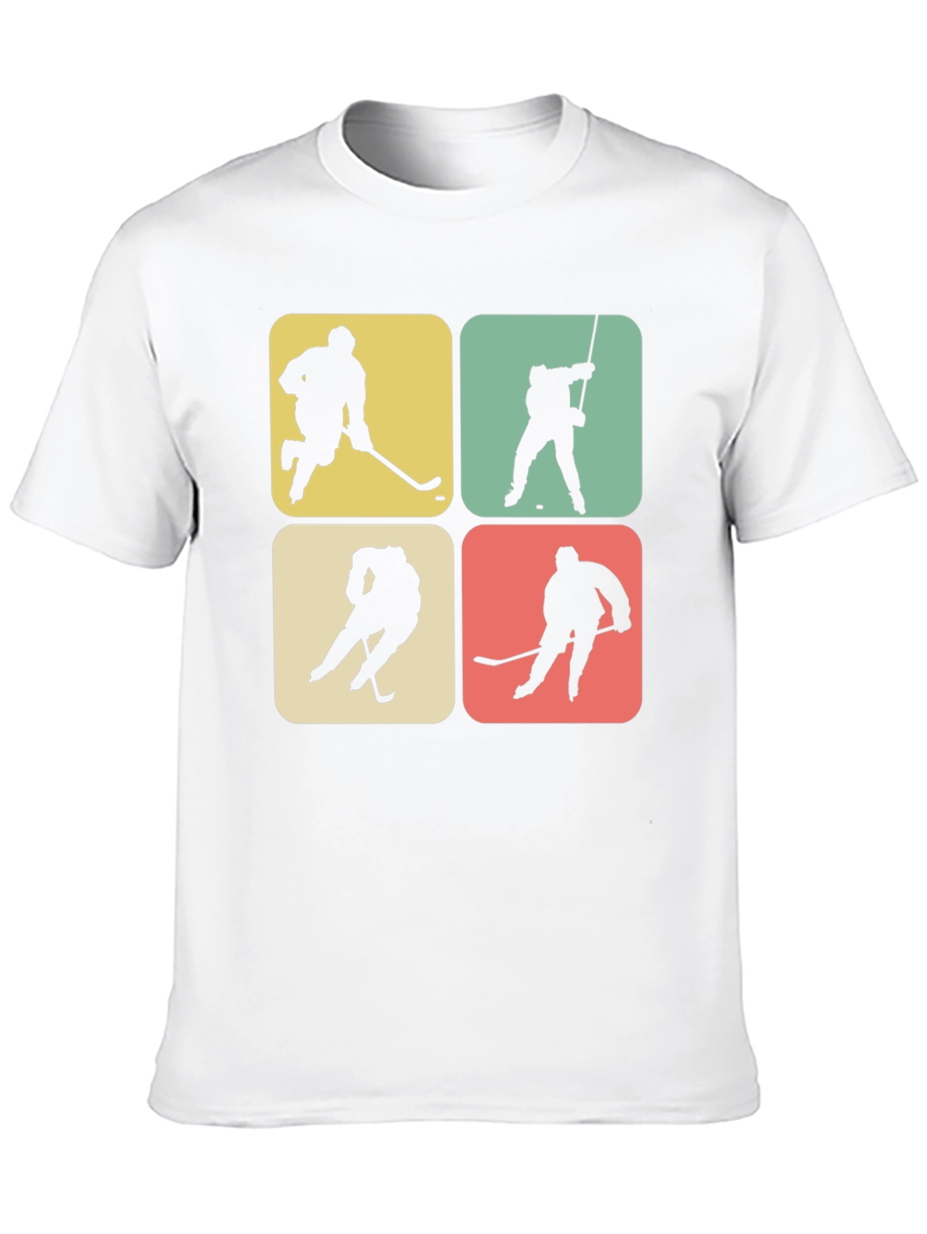 Retro Hockey Silhouette T-Shirt
