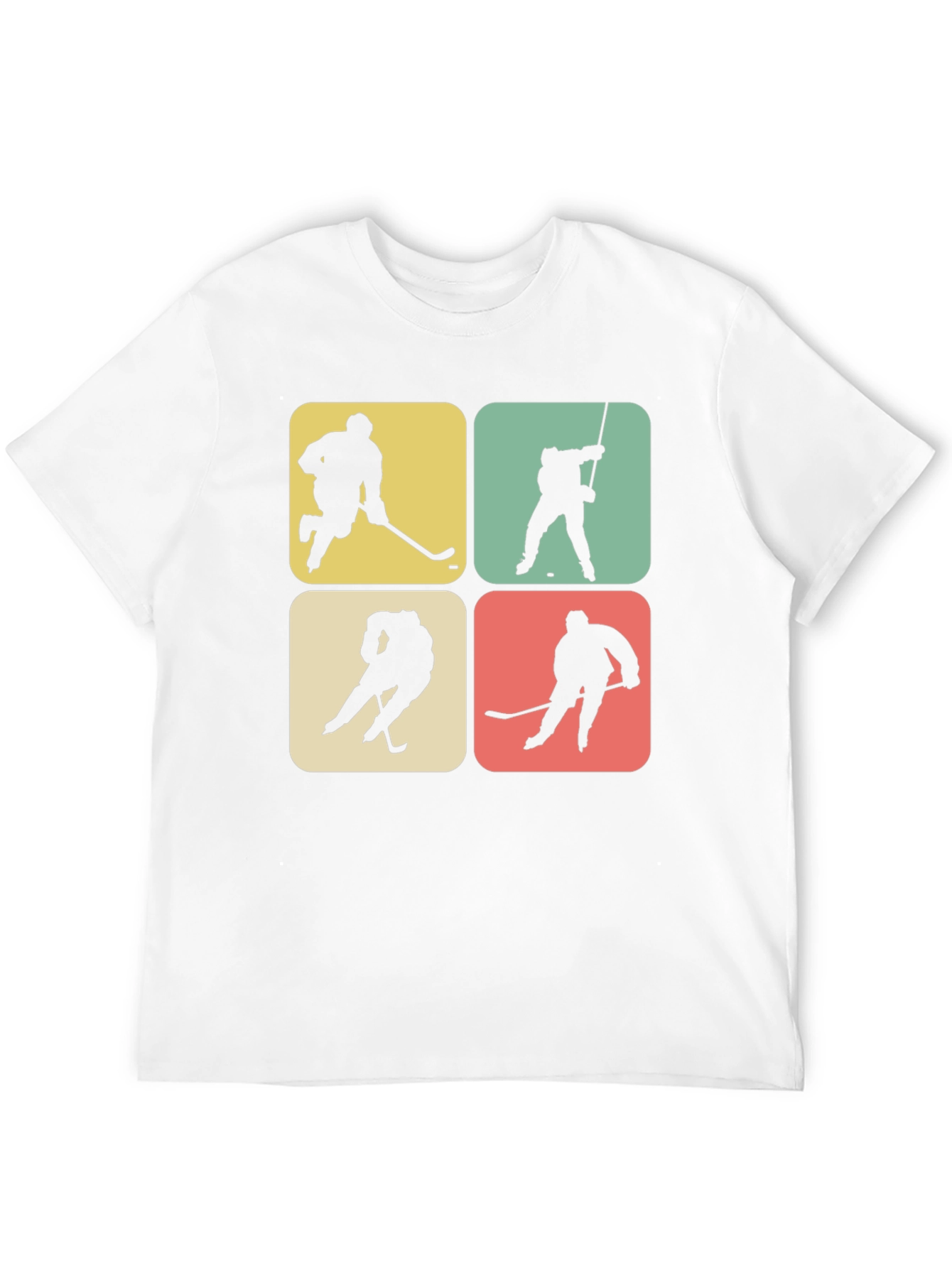 Retro Hockey Silhouette T-Shirt