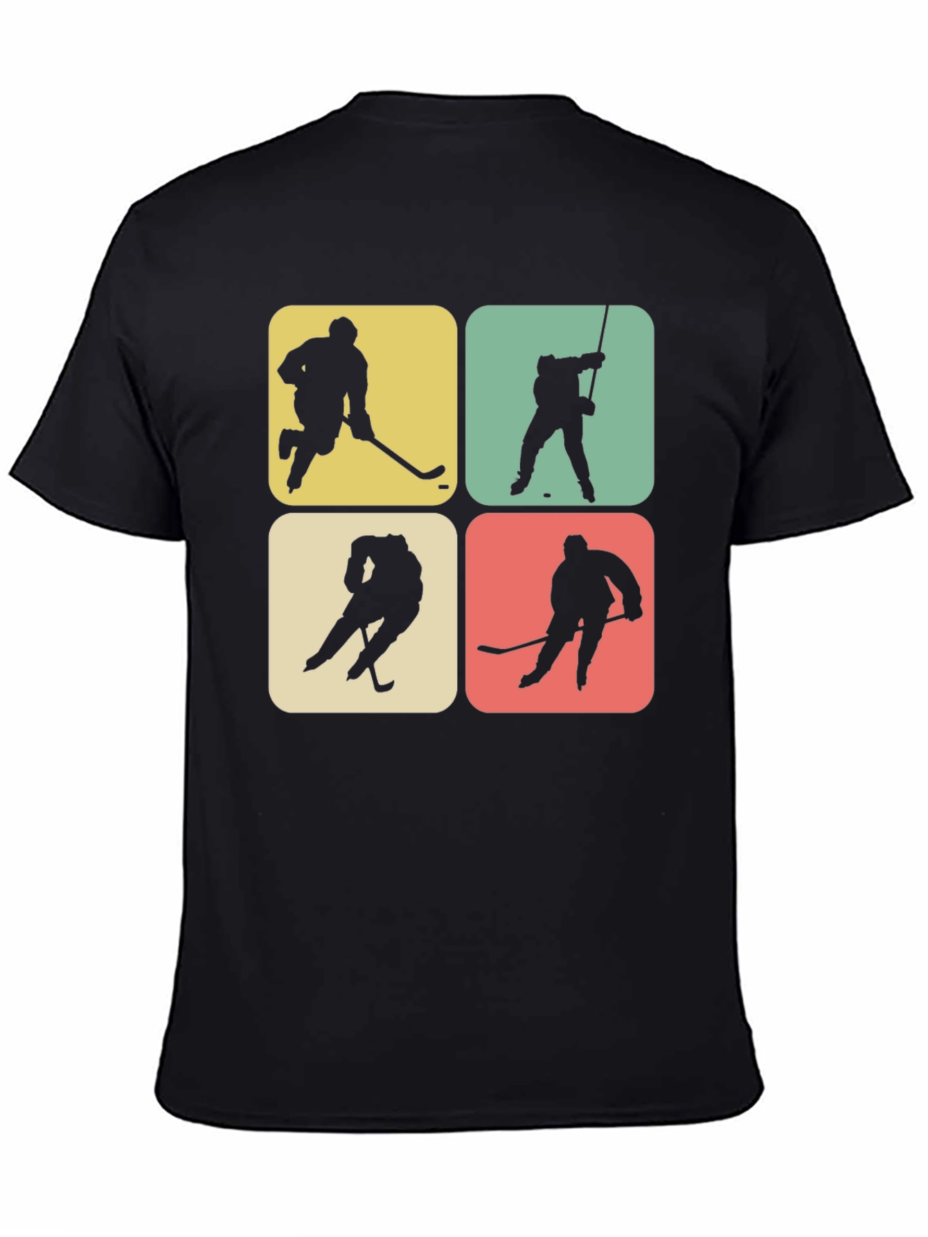 Retro Hockey Silhouette T-Shirt
