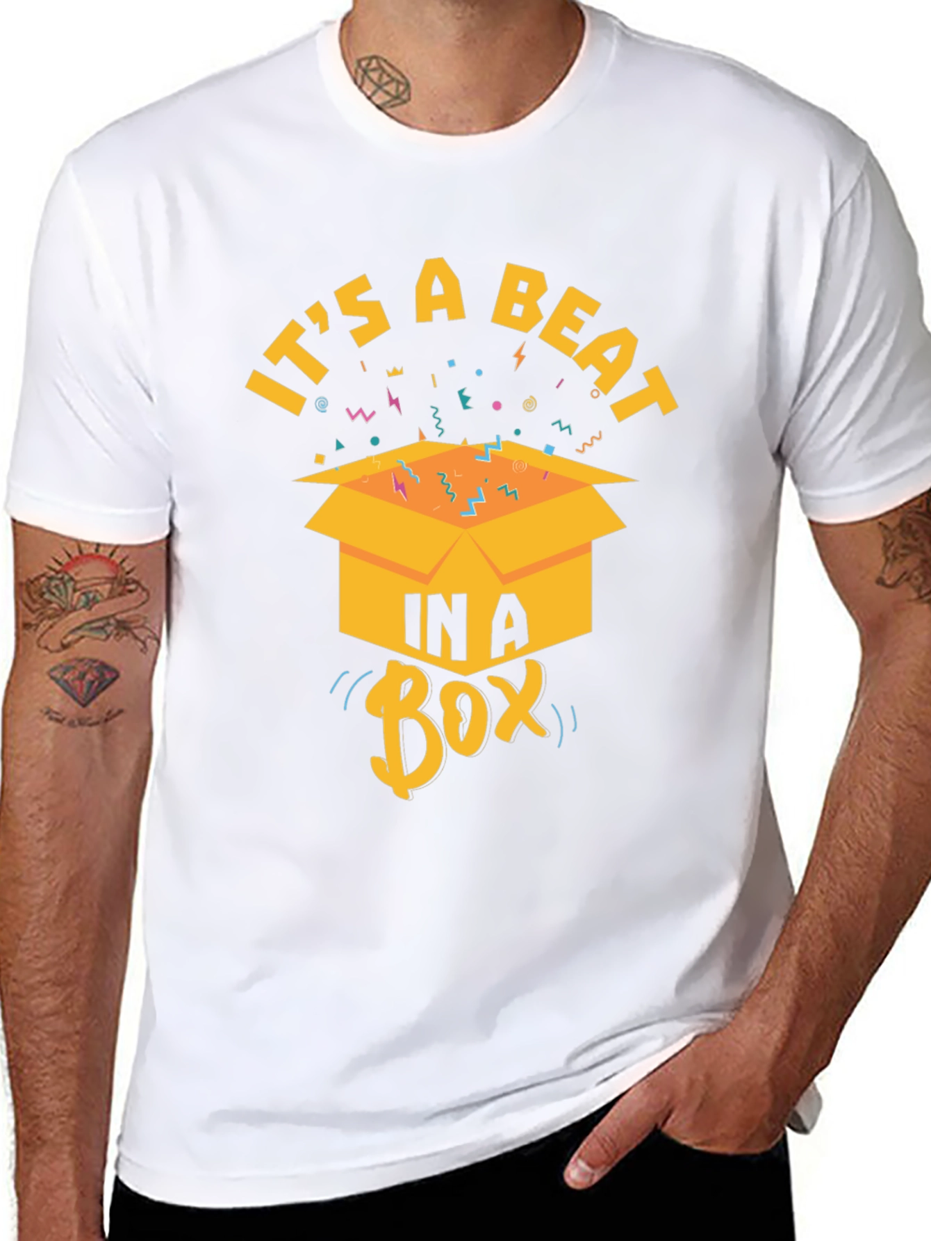 Its A Beat In A Box Mens Graphic Tee